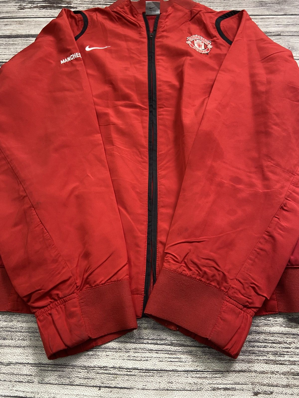 Vintage Rare 2006 Man United Nike T90 WB Jacket Ronaldo CR7 Era Size US M / EU 48-50 / 2 - 17 Thumbnail