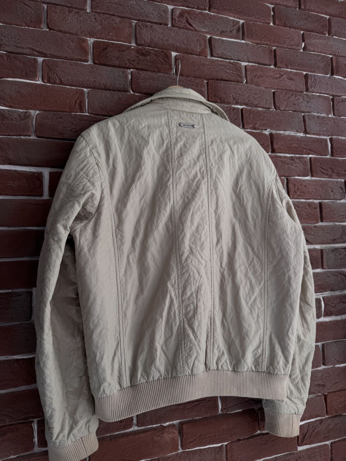 Moschino Vintage Love Moschino Hype Jacket Art Designer Rare Beige 52 Size US L / EU 52-54 / 3 - 16 Thumbnail