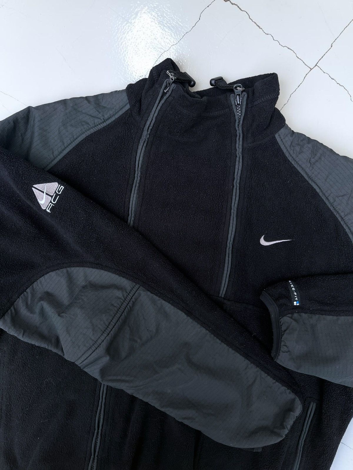Nike ACG 1998 Nike ACG Layering System 2 Polartec Dual Zip Fleece Size US L / EU 52-54 / 3 - 6 Thumbnail