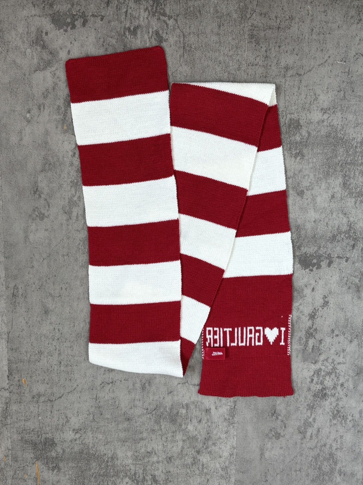 Jean Paul Gaultier Jean Paul Gaultier Scarf Stripped I Love Gaultier Size ONE SIZE - 3 Thumbnail