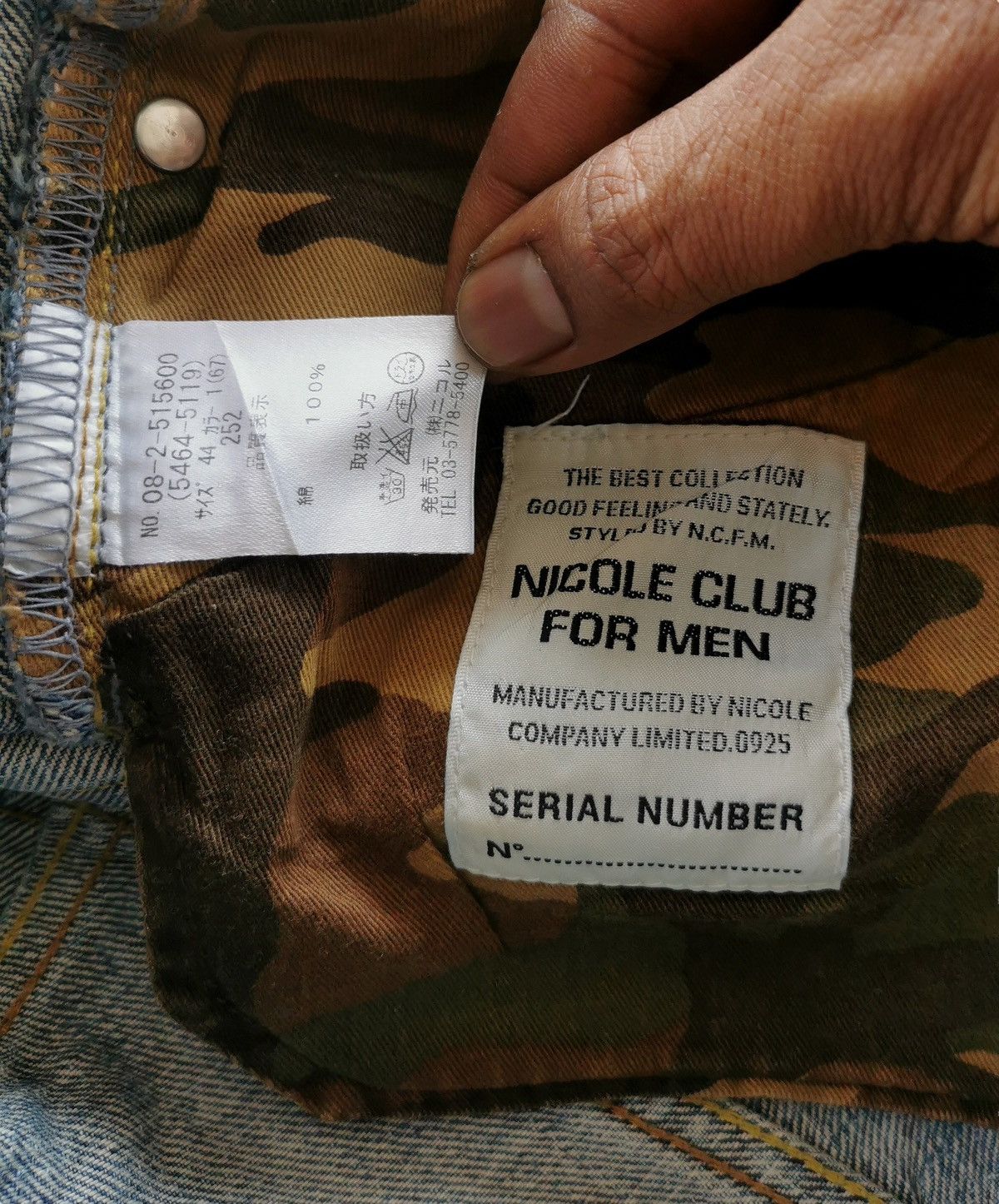 Nicole Club Nicole club for men patchwork denim jeans SIZE 30 - A759 Size US 30 / EU 46 - 11 Thumbnail
