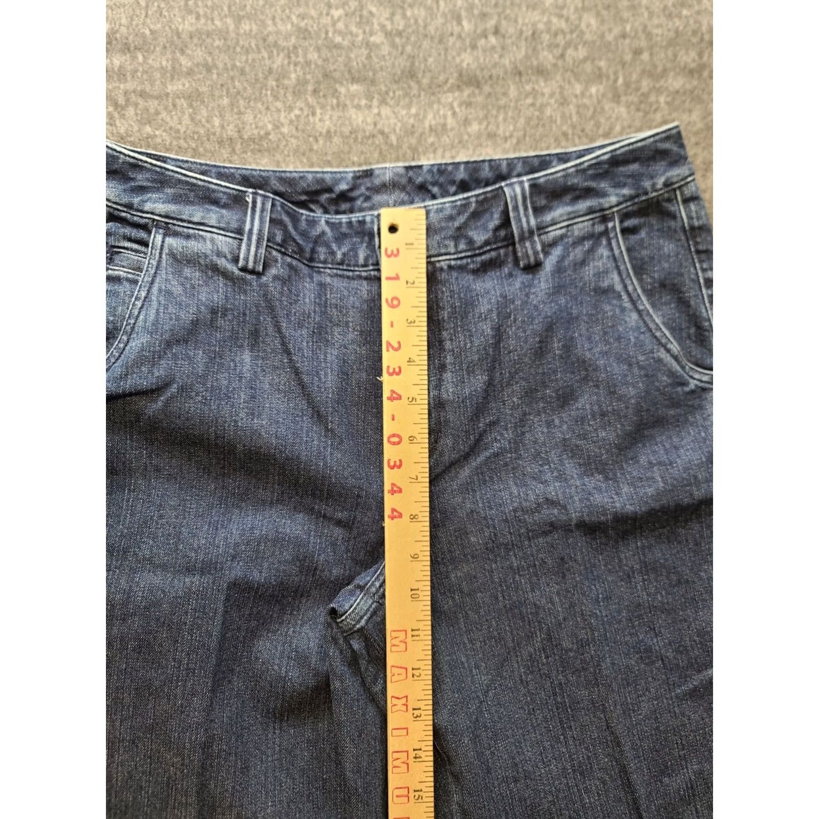 Vintage Duluth Trading Flex Fire Hose Jeans Womens 10x33 Relaxed Fit Stretch Denim Workwear Jeans Size 32" / US 10 / IT 46 - 4 Thumbnail