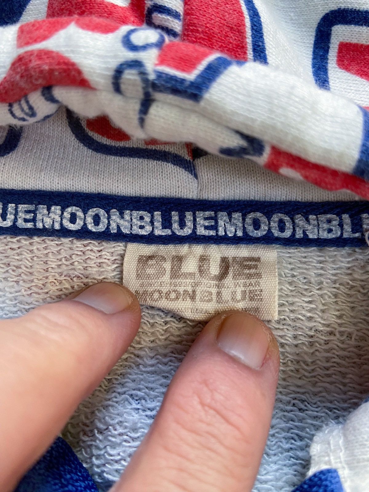 Beauty Beast BLUE MOON BLUE JAPANESE ZIP HOODIE Size US S / EU 44-46 / 1 - 10 Thumbnail