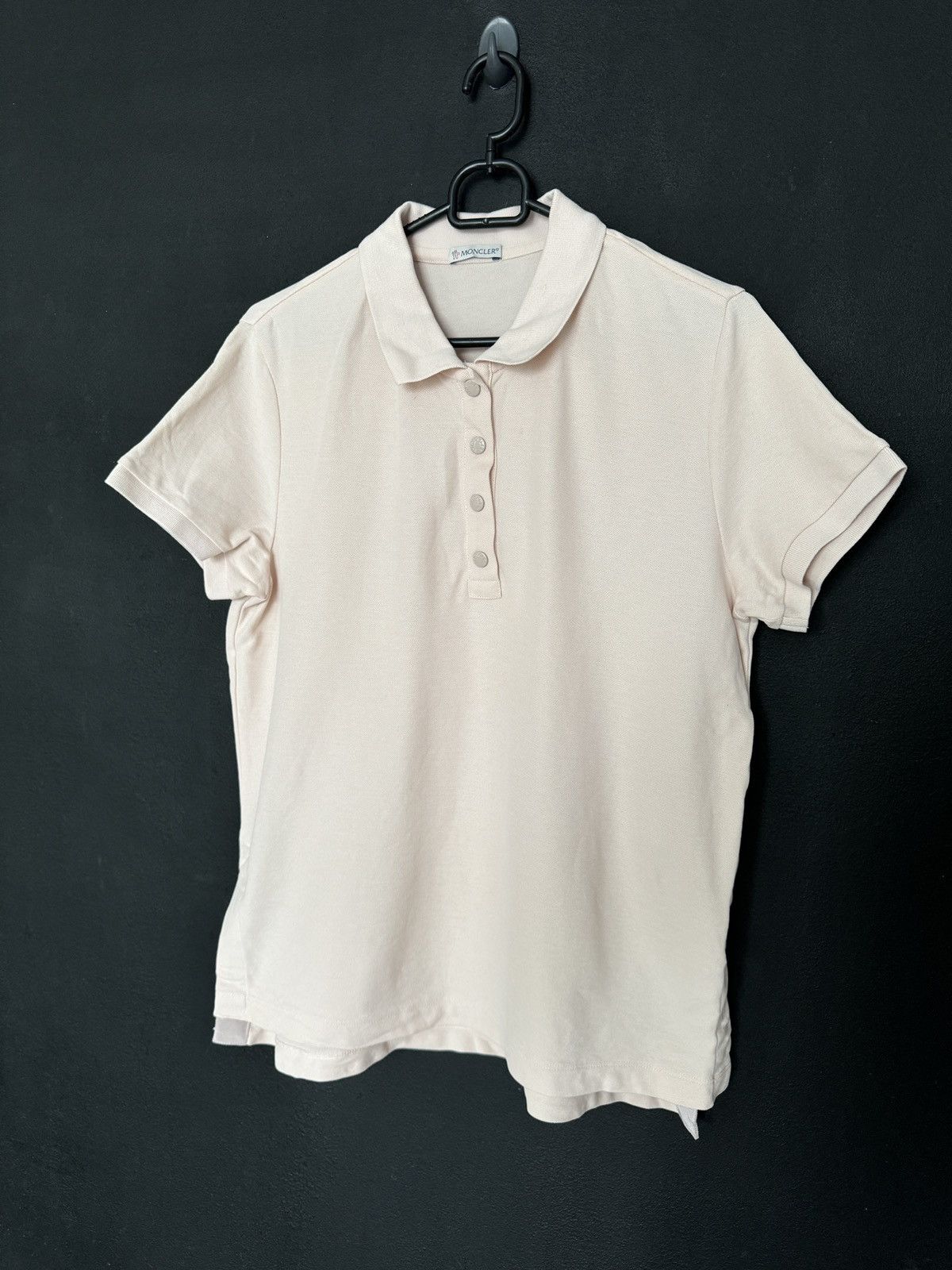 Moncler Moncler Maglia Polo Manica Corta T-Shirt Size L / US 10 / IT 46 - 2 Thumbnail