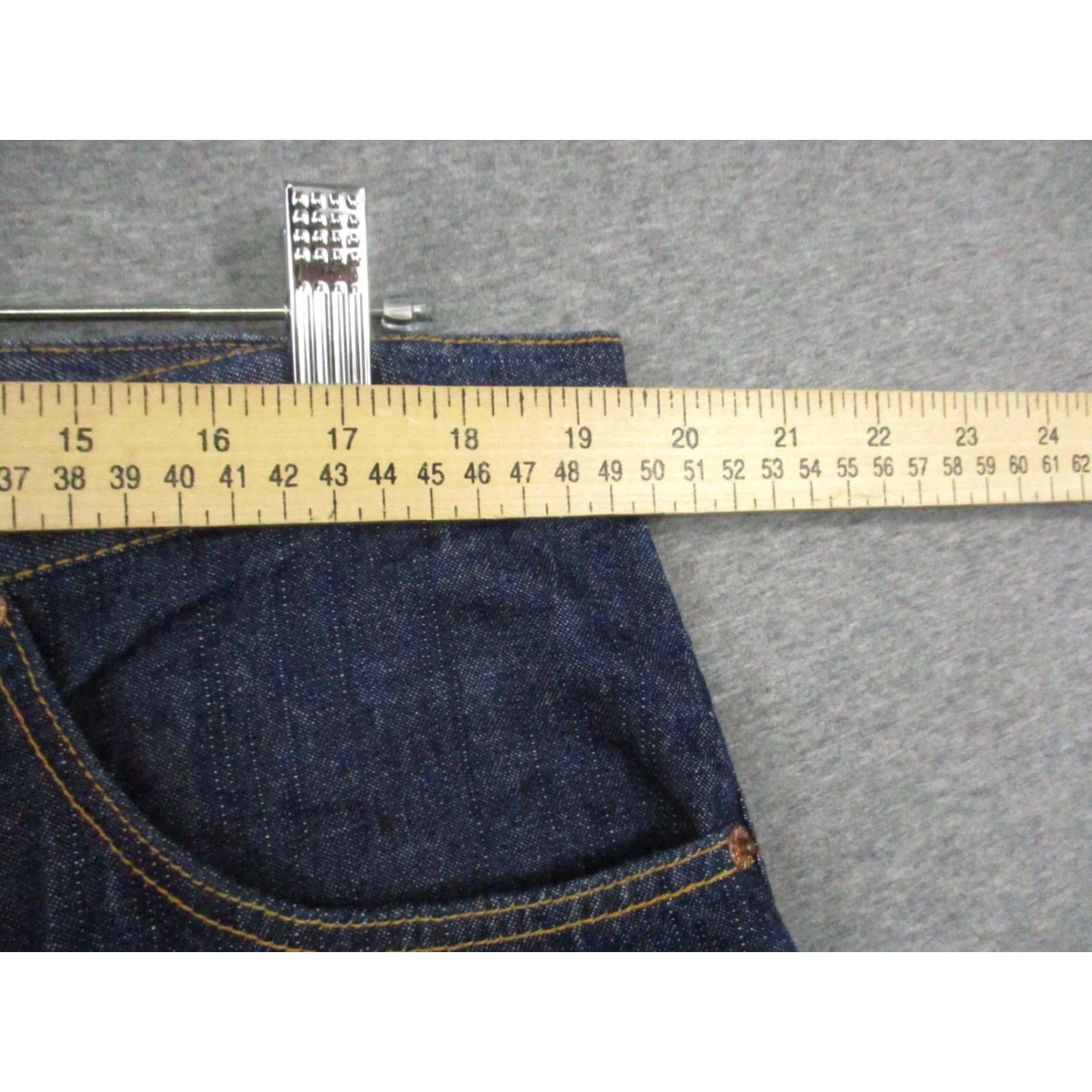 JNCO Azzure Jeans Mens 38 Baggy Y2K Wide Pipe 90s Skater JNCO Style 38x34 Jeans Size US 38 / EU 54 - 4 Thumbnail