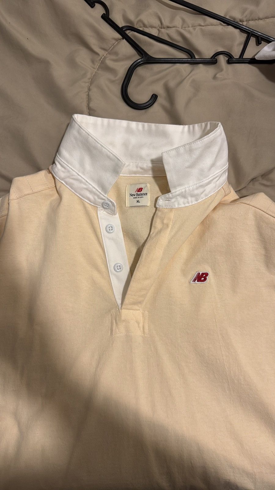 New Balance Long sleeve Polo T shirt Size US XL / EU 56 / 4 - 1 Thumbnail