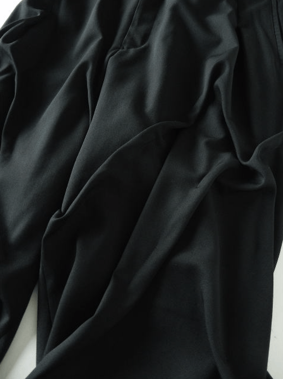 Yohji Yamamoto Yohji Yamamoto Pour Homme - Ta/TUXEDO RANDOM TUCK PANTS Size US 28 / EU 44 - 16 Thumbnail