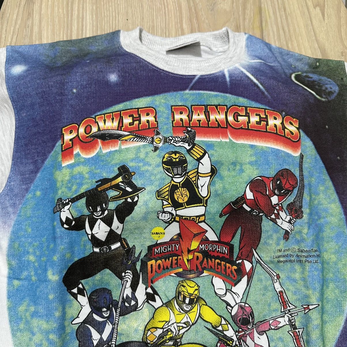 Vintage Vintage Power Rangers Mighty Morphin Graphic Tshirt Size US S / EU 44-46 / 1 - 3 Thumbnail