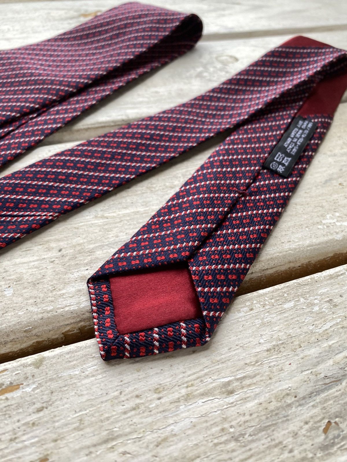 Designer × Santostefano Stefano Ricci Men’s Tie Pure Silk Geometric Size ONE SIZE - 4 Thumbnail