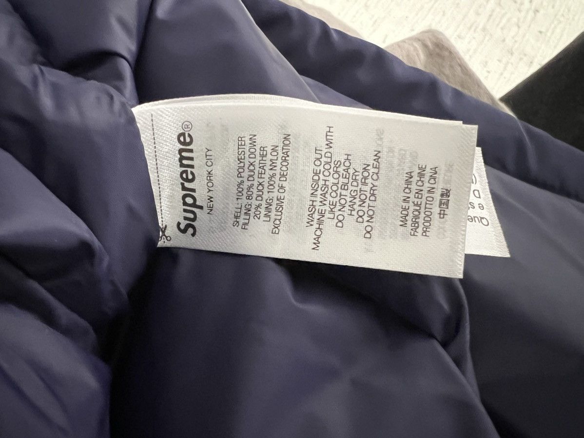 Supreme × Umbro Size Large Supreme Umbro Down Puffer Jacket Navy Size US L / EU 52-54 / 3 - 12 Thumbnail