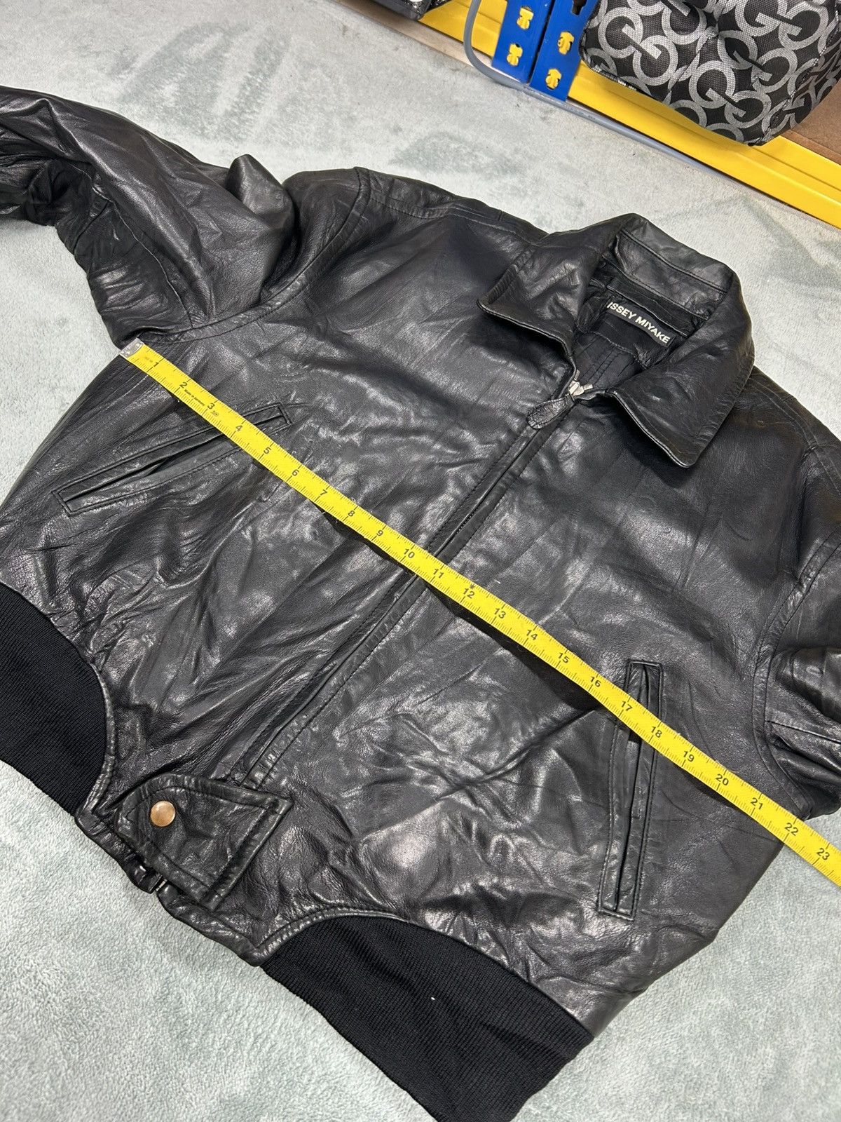 Issey Miyake Vintage Issey Miyake Leather Jacket Size US M / EU 48-50 / 2 - 13 Thumbnail