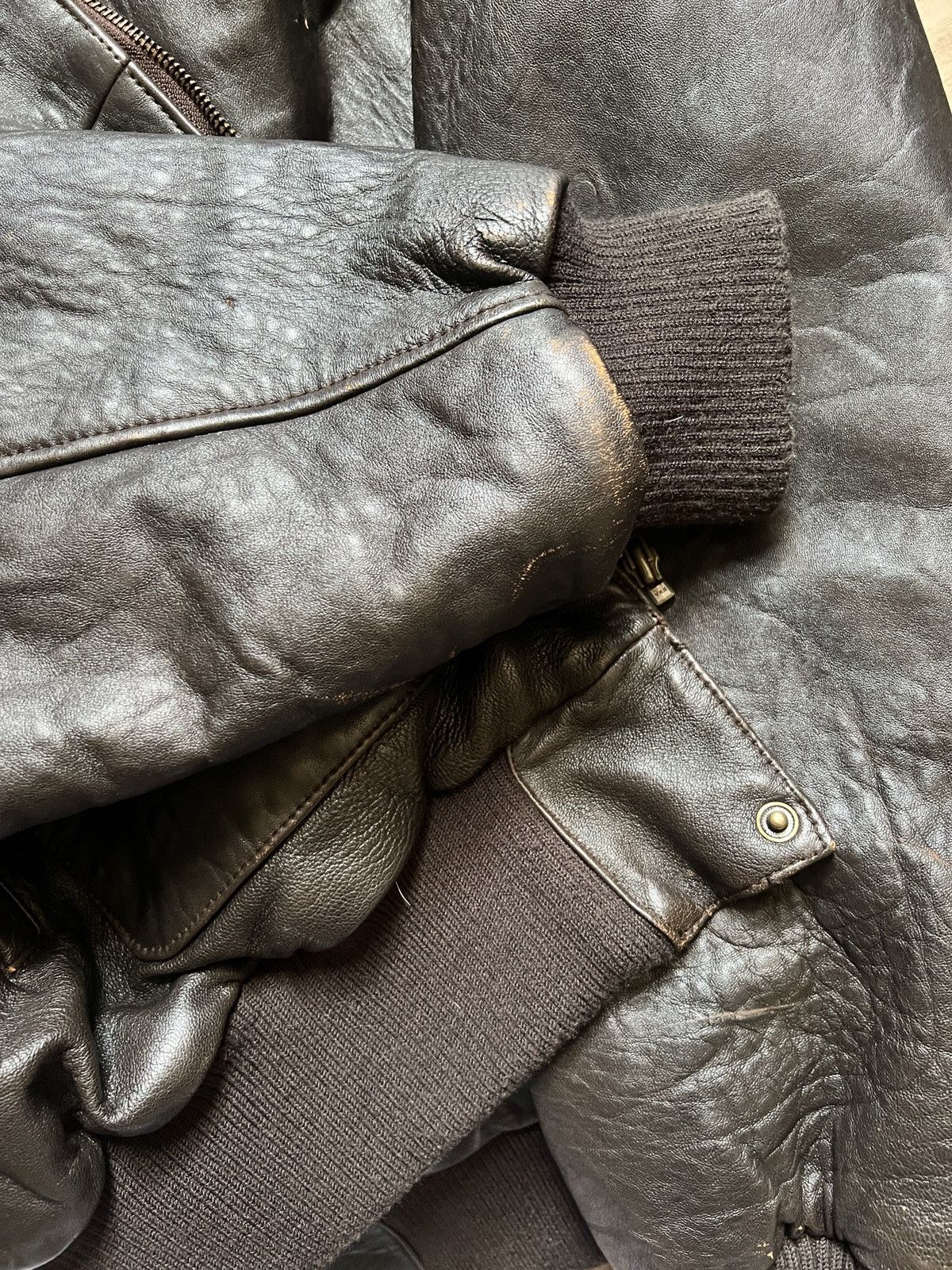 Vintage Vintage leather jacket /Map Size US L / EU 52-54 / 3 - 10 Thumbnail