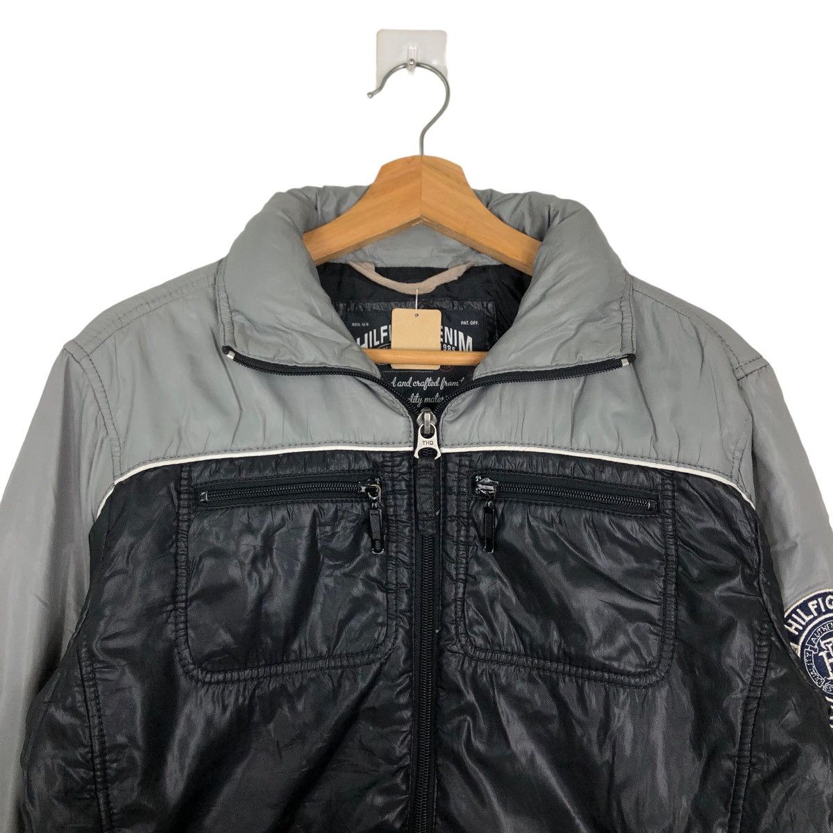 Japanese Brand 🔥Rare Vintage Trucker Jacket Tommy Hilfiger Japan Size US M / EU 48-50 / 2 - 3 Thumbnail