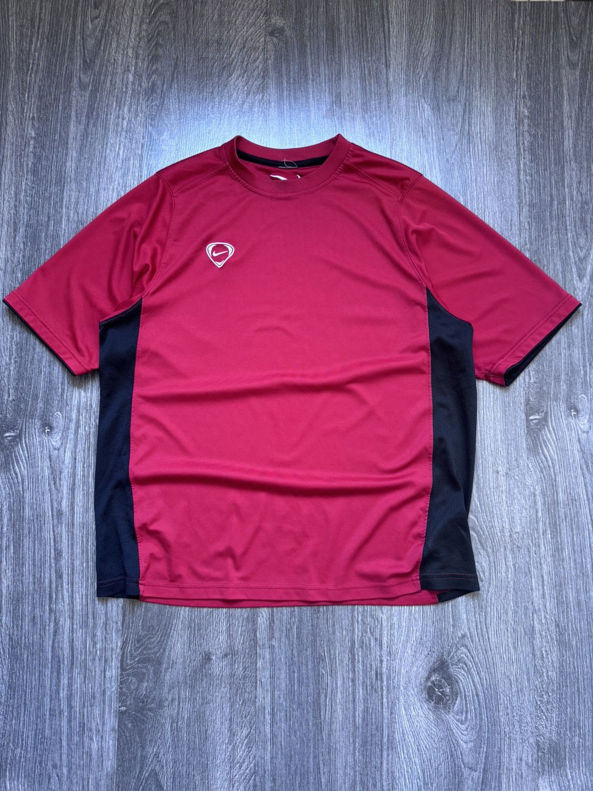 Nike Vintage 00s Nike Soccer Jersey Size US M / EU 48-50 / 2 - 1 Thumbnail