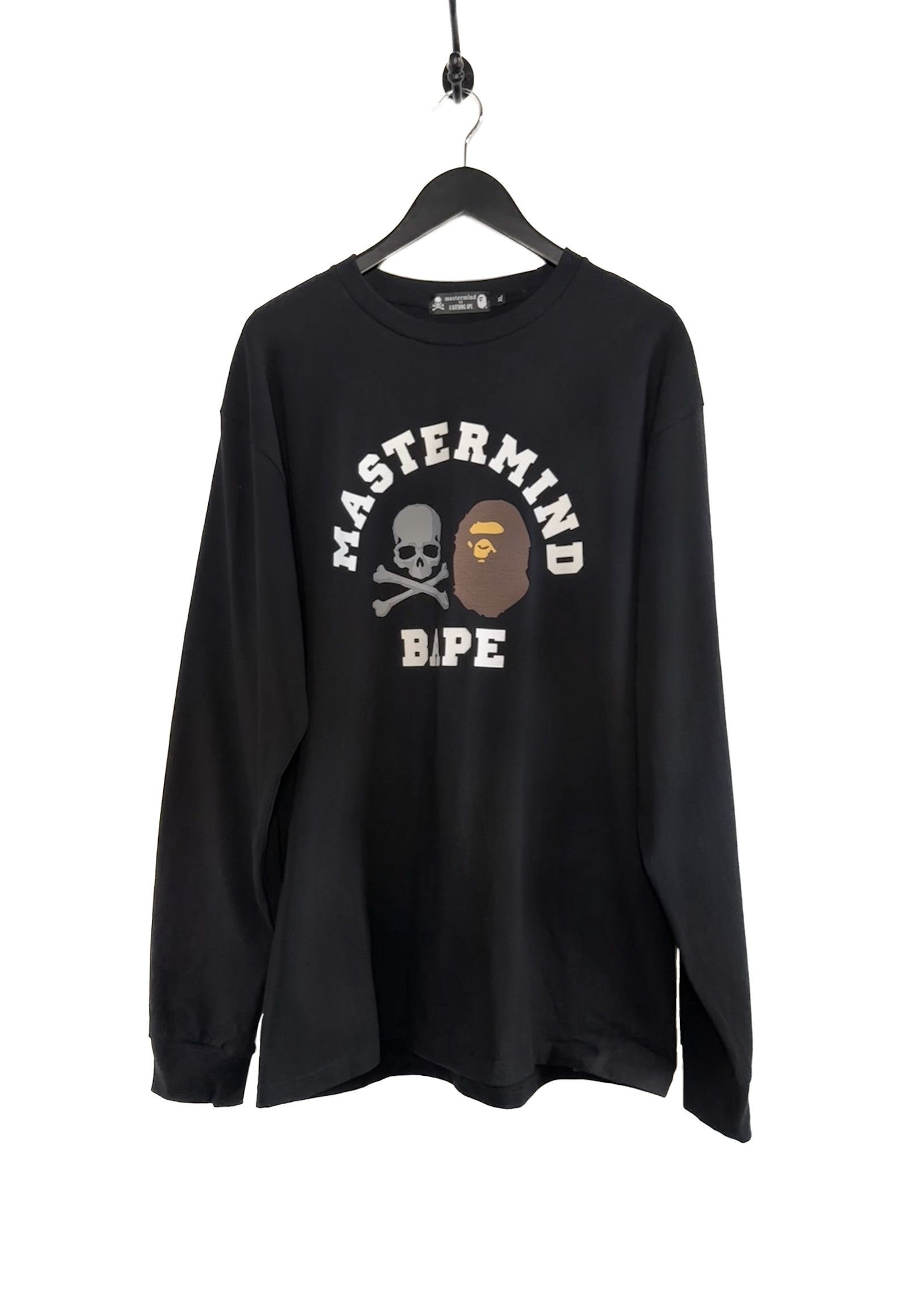 Bape × Mastermind Japan Bape Mastermind Ape Skull Print Long 