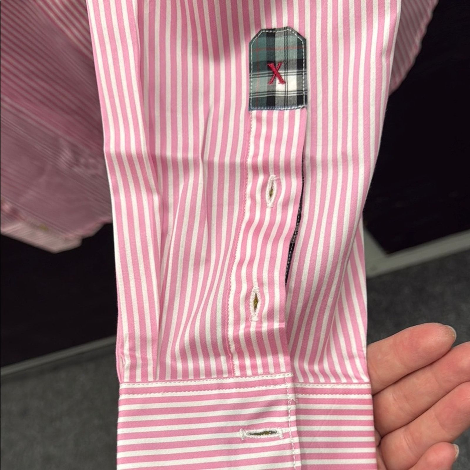 Robert Graham NWT Robert Graham Pink Striped Men's Shirt Size L Size US L / EU 52-54 / 3 - 8 Thumbnail
