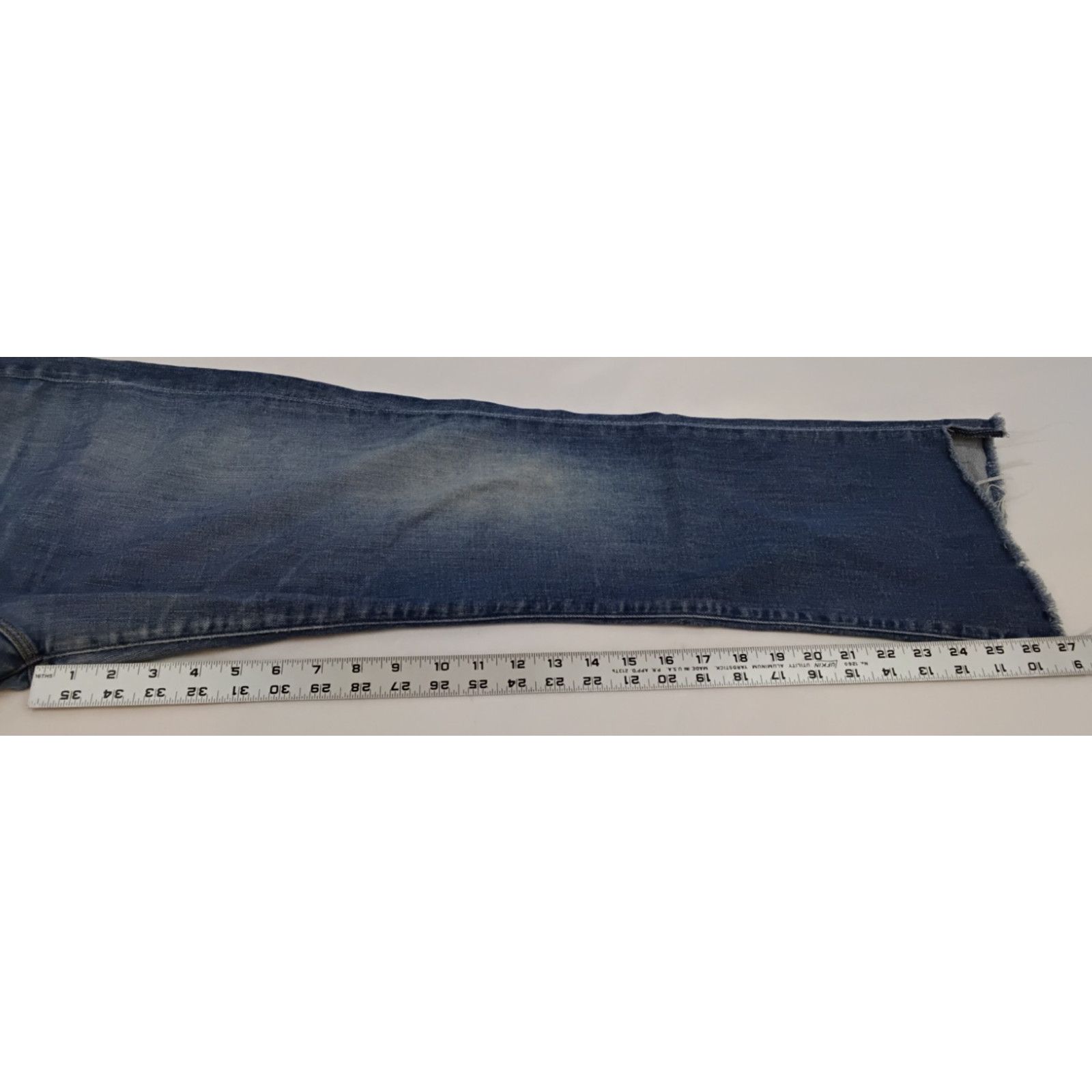 MOTHER Mother Hustler Two Step Jean Women's 27 Lite Wash Ankle Fray Size 27" / US 4 / IT 40 - 16 Thumbnail