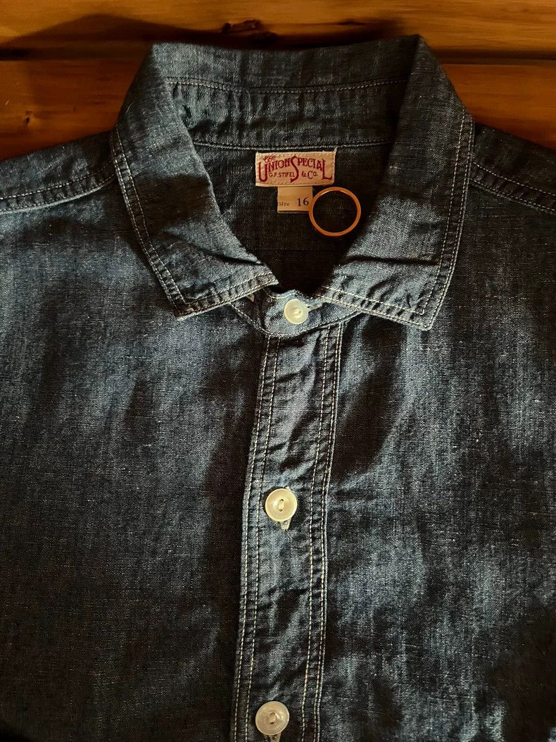 Freewheelers Freewheelers size 16 Long-sleeved workwear shirt Size US M / EU 48-50 / 2 - 9 Thumbnail