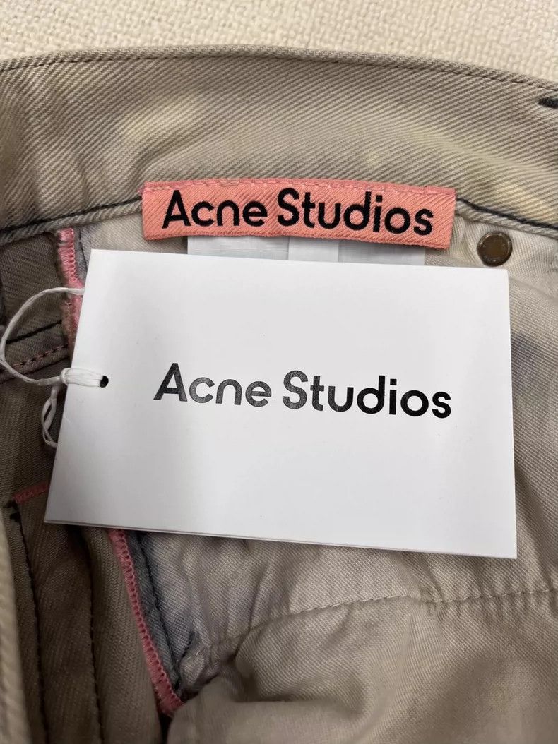Acne Studios Acne Studios SS 24 dirty, dirty, loose, straight-leg, old d Size US 32 / EU 48 - 4 Thumbnail