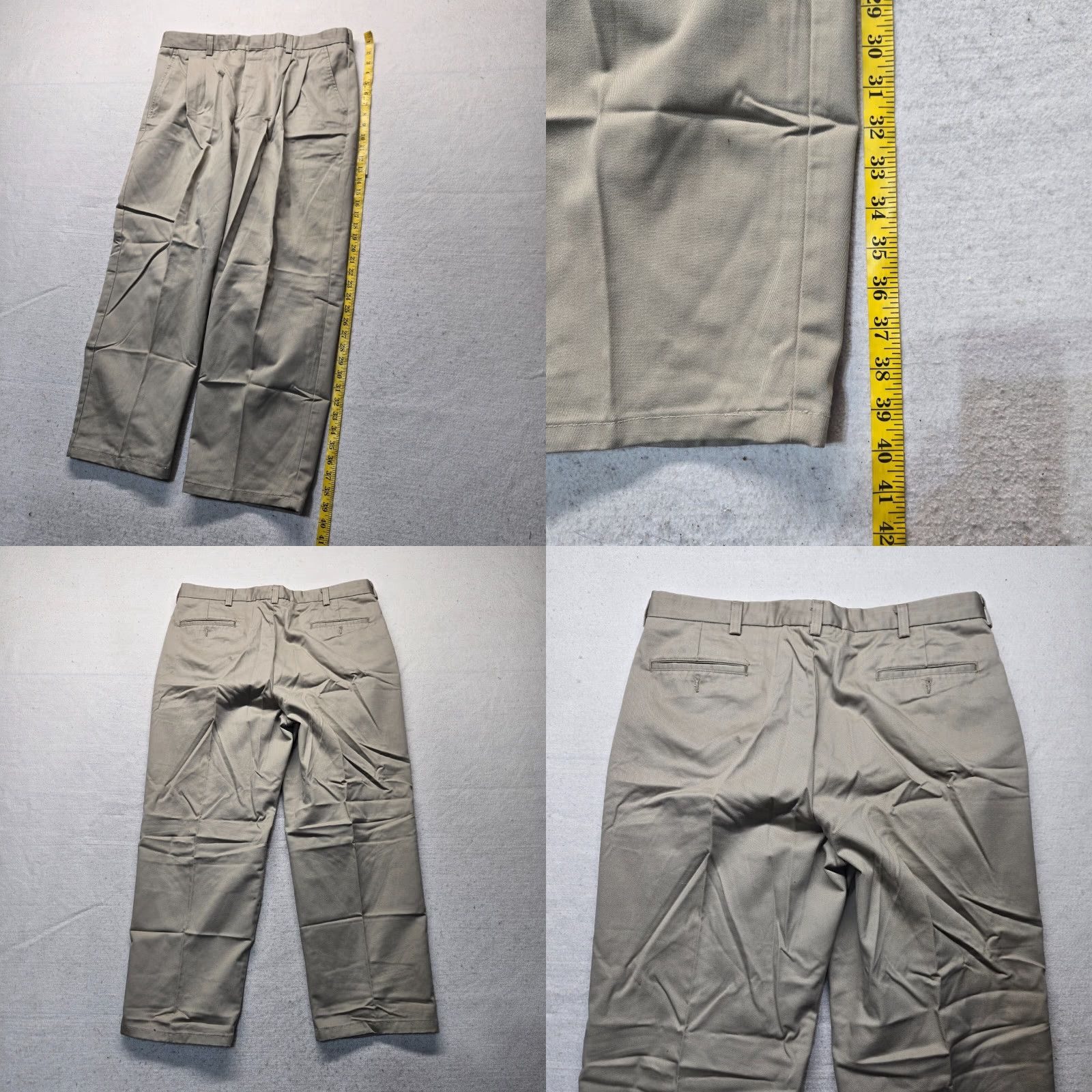 Cremieux Daniel Cremieux Pants Straight Leg Adult Men 38 x 32 Tan Brown Vintage No Size US 38 / EU 54 - 8 Thumbnail