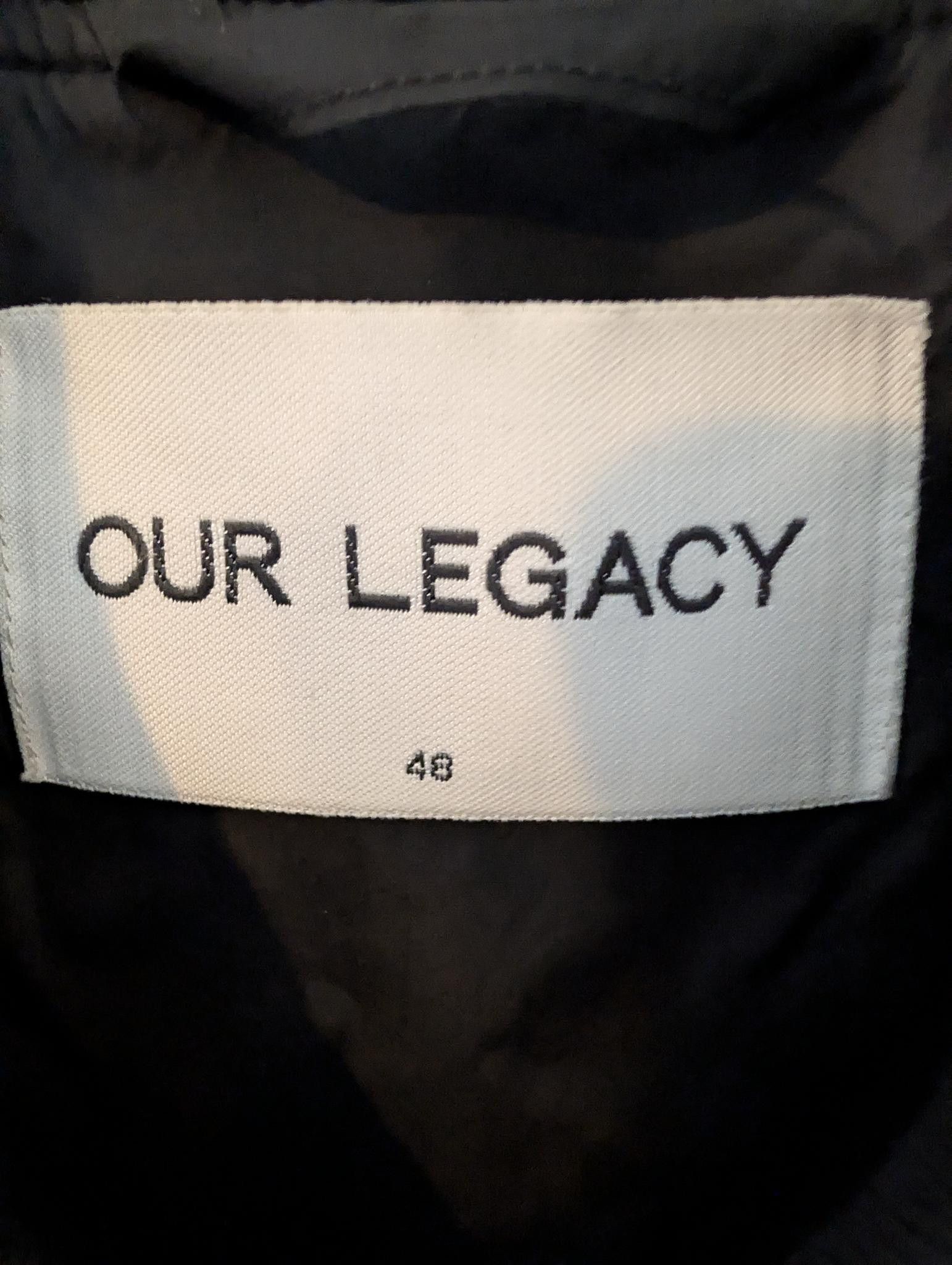 Our Legacy Our Legacy SS15 Black Wave Bomber Size US M / EU 48-50 / 2 - 4 Thumbnail