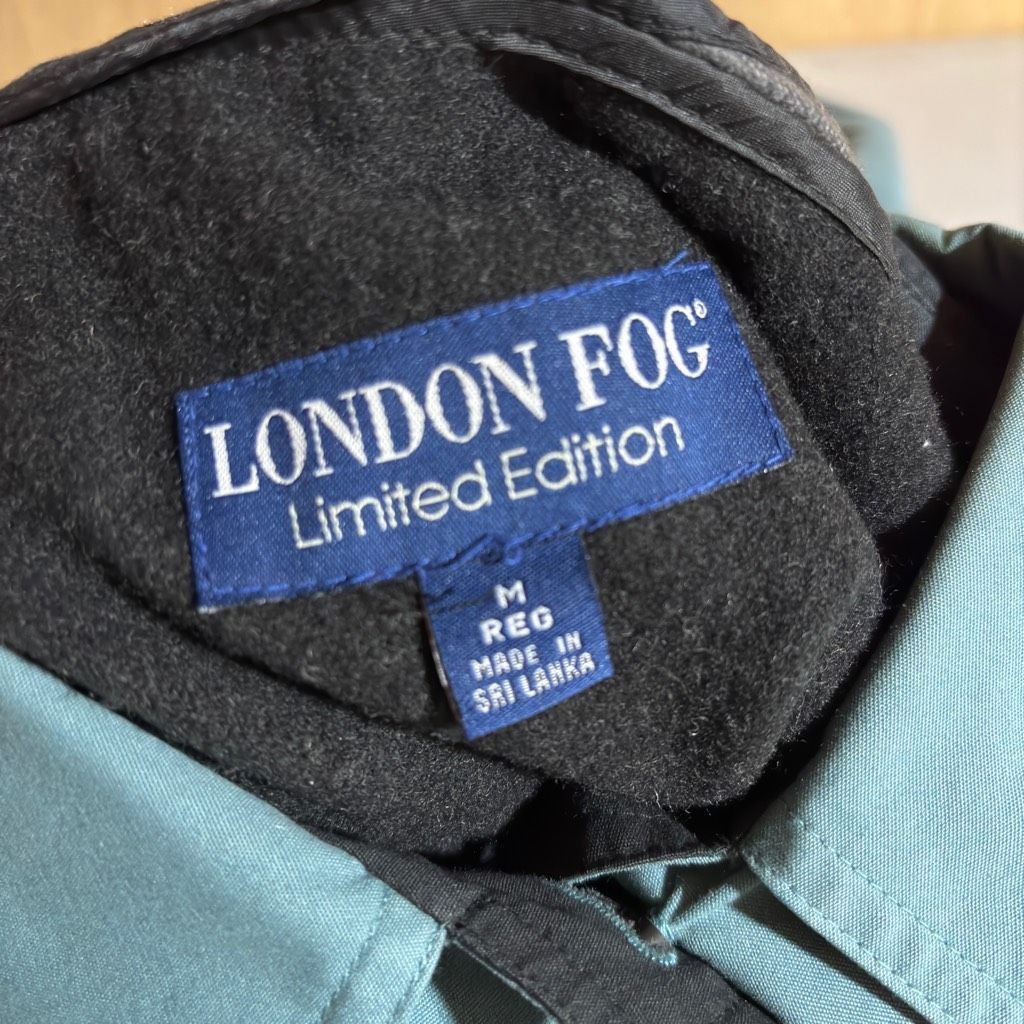 London Fog London Fog Limited Edition Button Front Lined Long Sleeve Coat Blue Medium Size M / US 6-8 / IT 42-44 - 7 Thumbnail