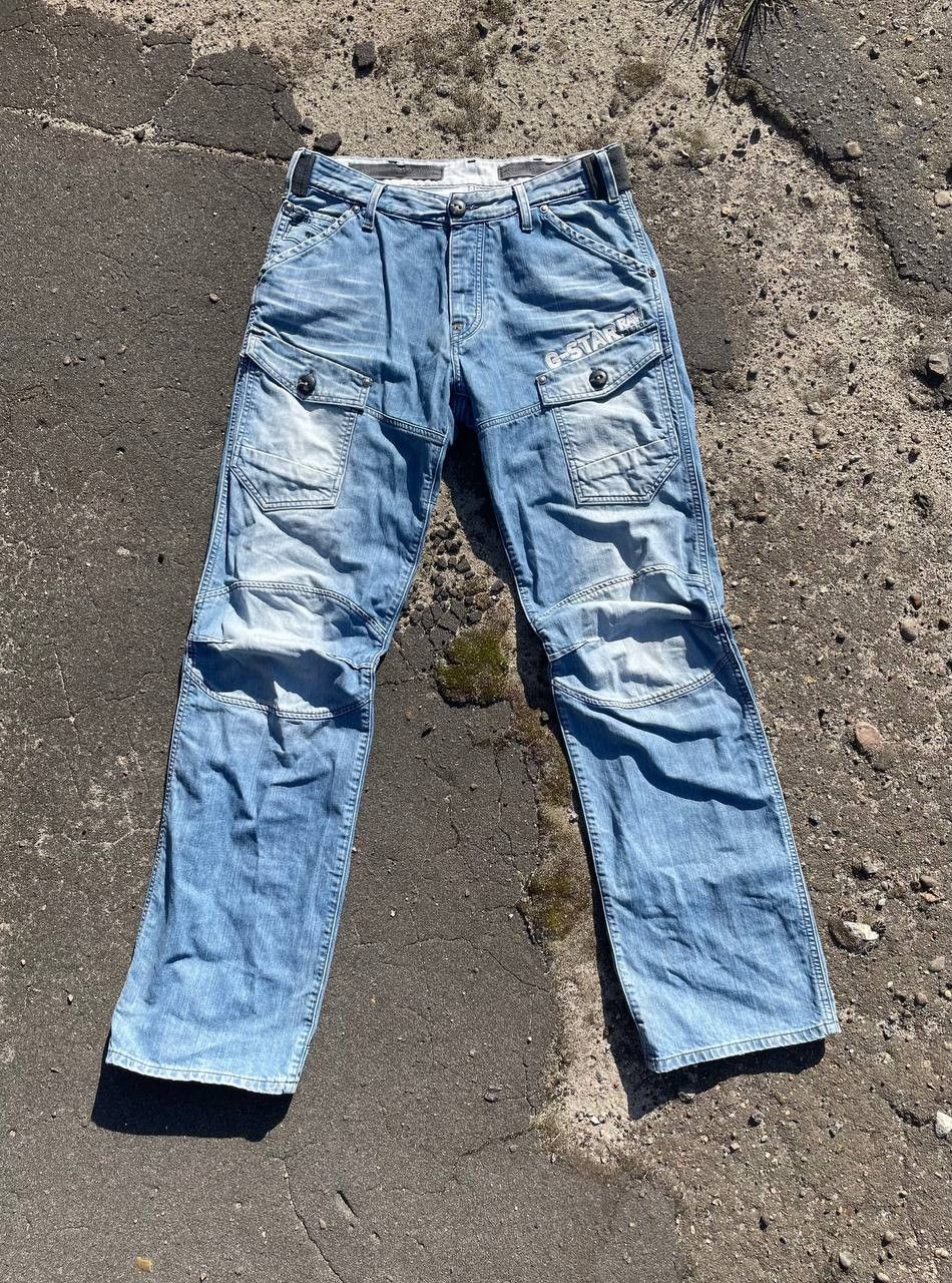 G-Star Vintage G-Star Raw Avant Garde Faded Jeans Size 32 Size US 32 / EU 48 - 2 Thumbnail