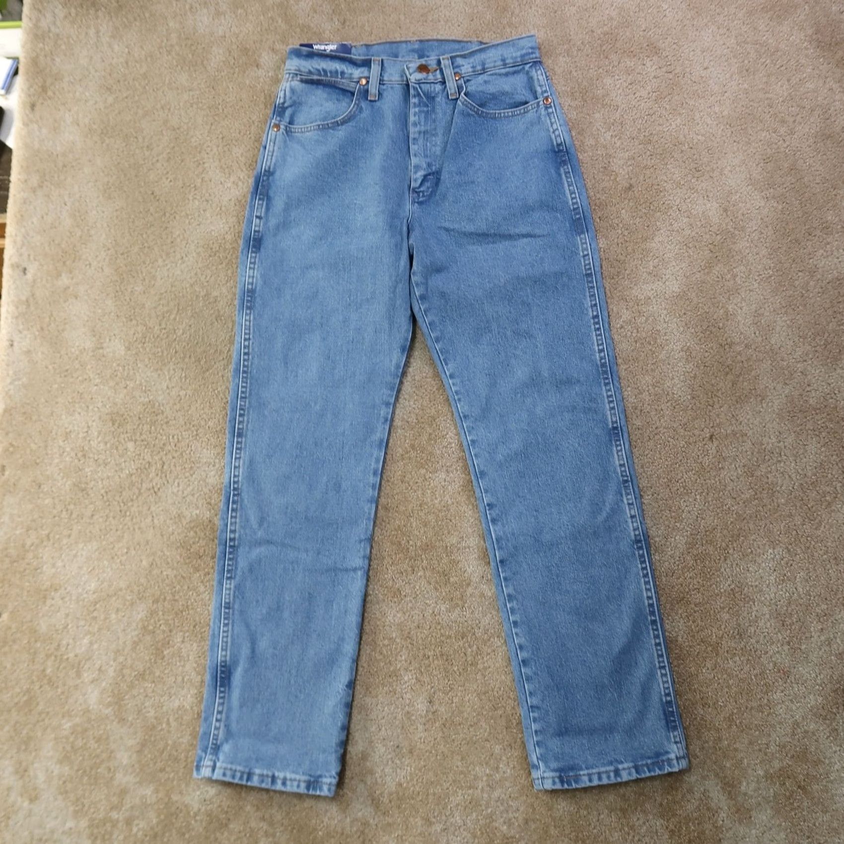 Wrangler Wrangler 13MWZ Cowboy Cut Jeans Bootcut Women Juniors 3x30 Blue Denim Rancher Western Cowboy Size 26" / US 2 / IT 38 - 3 Thumbnail
