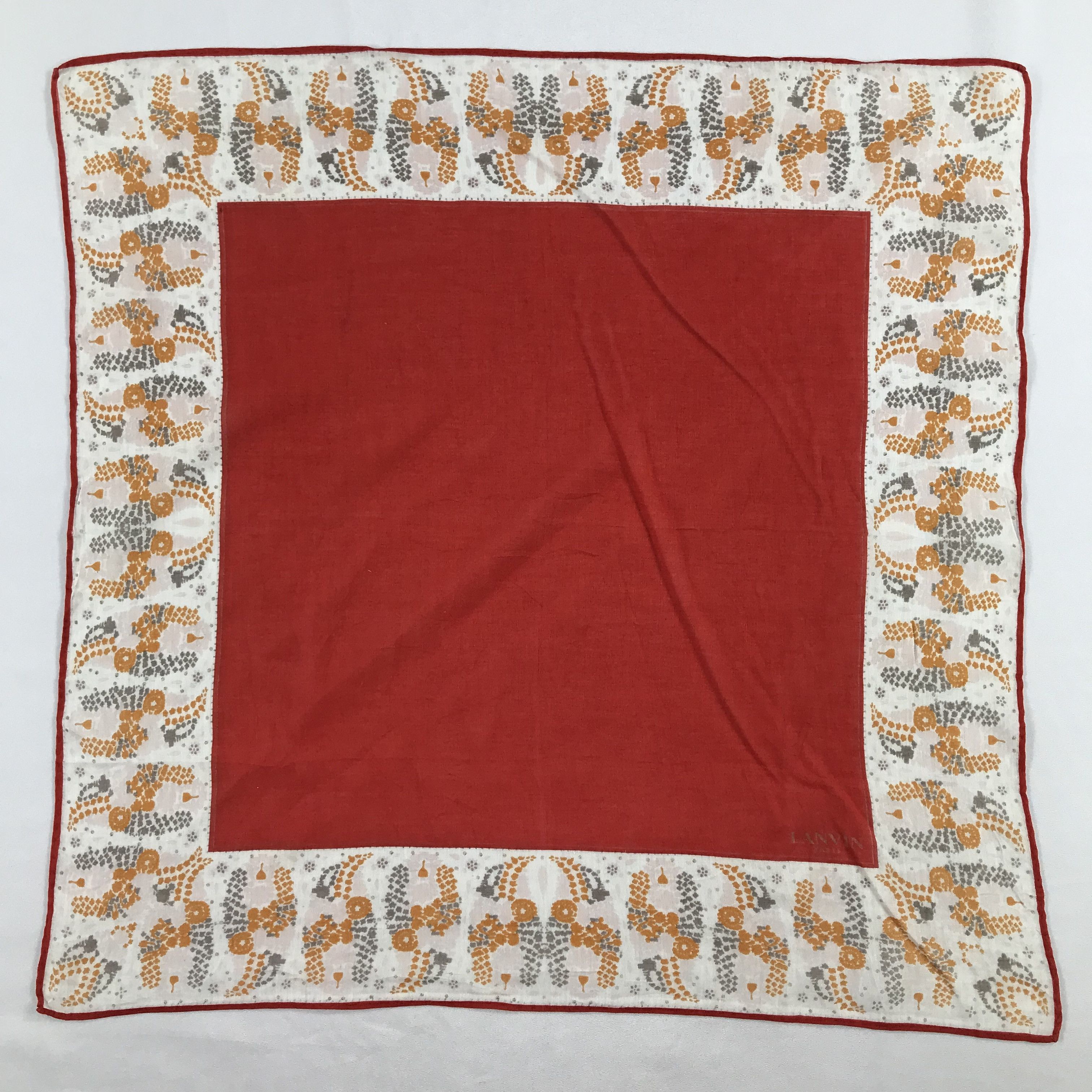 Lanvin × Vintage Lanvin Bandana / Handkerchief / Neckerchief - S2019 Size ONE SIZE - 1 Thumbnail