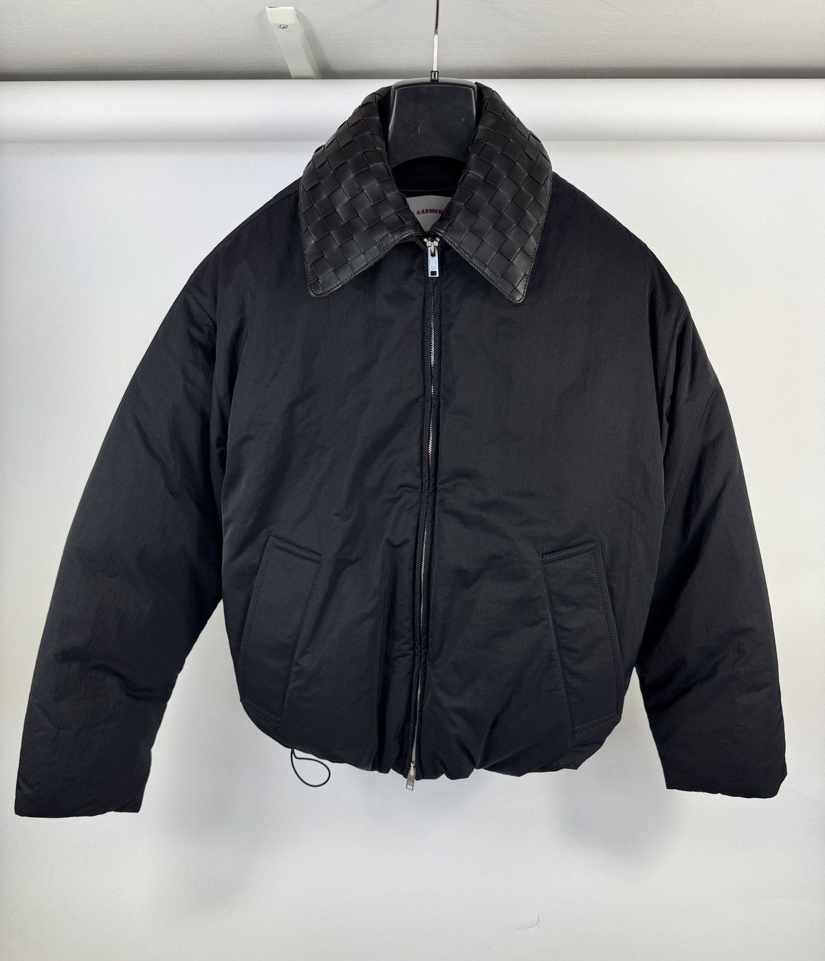 Bottega Veneta OVERSIZED TECH NYLON PUFFER JACKET WITH REMOVABLE COLLAR Size L / US 10 / IT 46 - 1 Thumbnail