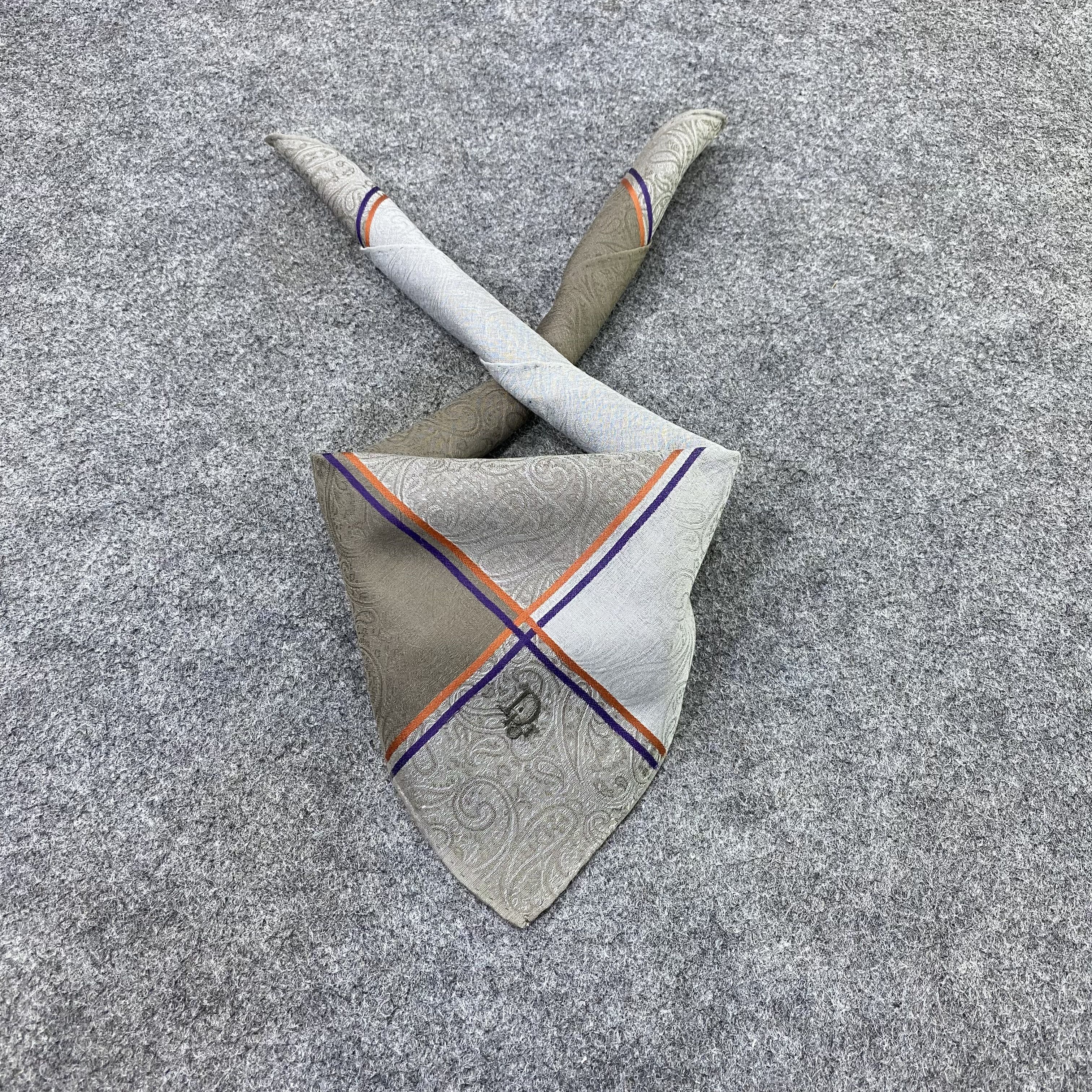 Vintage Christian Dior Handkerchief Neckerchief Bandana-B2053 Size ONE SIZE - 2 Thumbnail