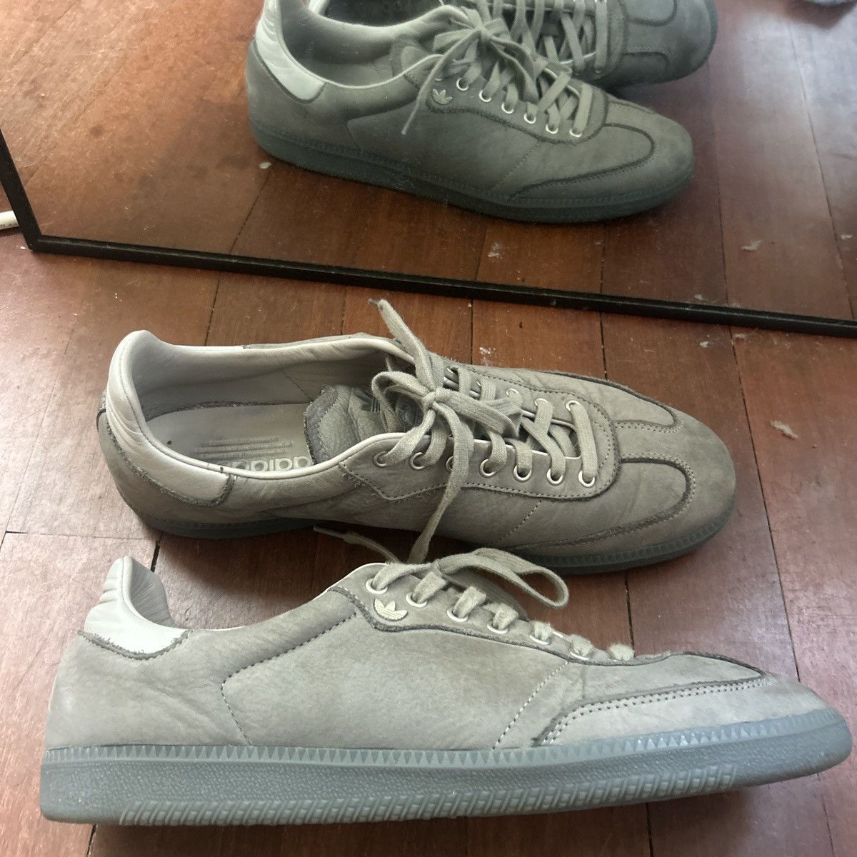 Adidas Grey Adidas Original Sambas Lux Size US 11.5 / EU 44-45 - 5 Thumbnail