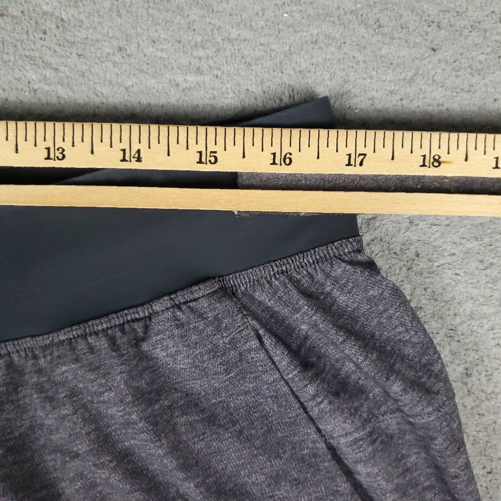 Lululemon Lululemon Shorts Mens Size XL Gray Lace Tie Stretch Active Running * Size US 36 / EU 52 - 6 Thumbnail