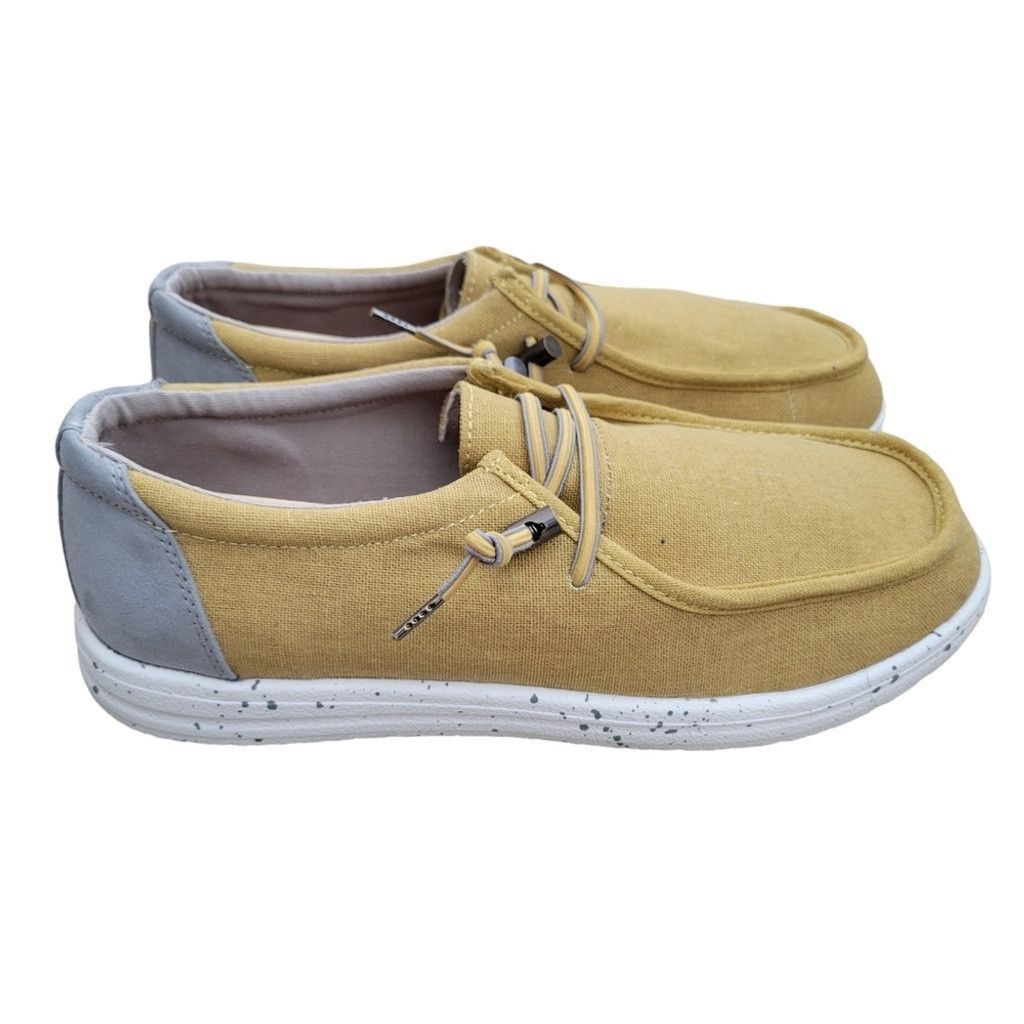 Other Sun Stone Brian Yellow/Grey Canvas. Size 9M Men's.New In Box Size US 9 / EU 42 - 5 Thumbnail