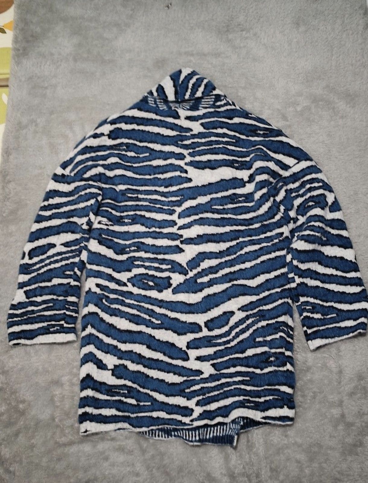 Zadig & Voltaire Zadig Voltaire Zebra Print Coat Size S / US 4 / IT 40 - 6 Thumbnail