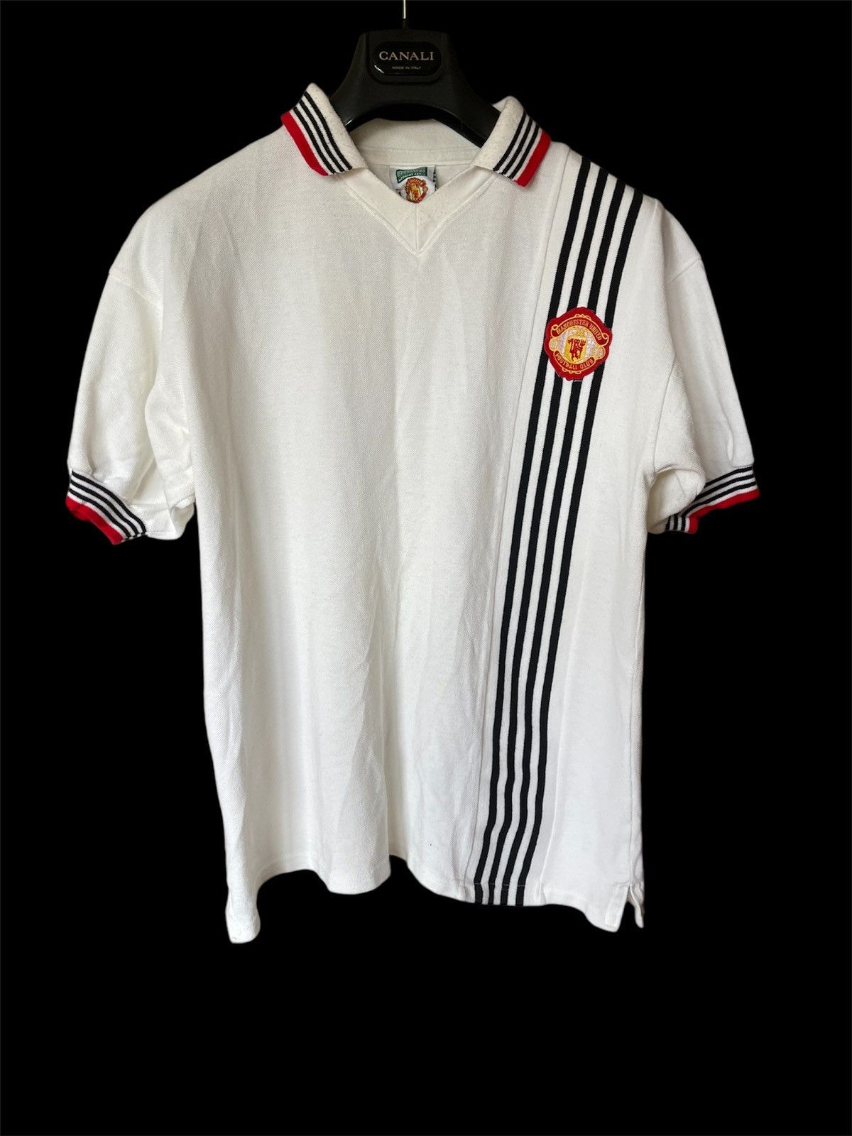 MANCHESTER UNITED SCORE DRAW REPLICA FOOTBALL SHIRT S MENS
