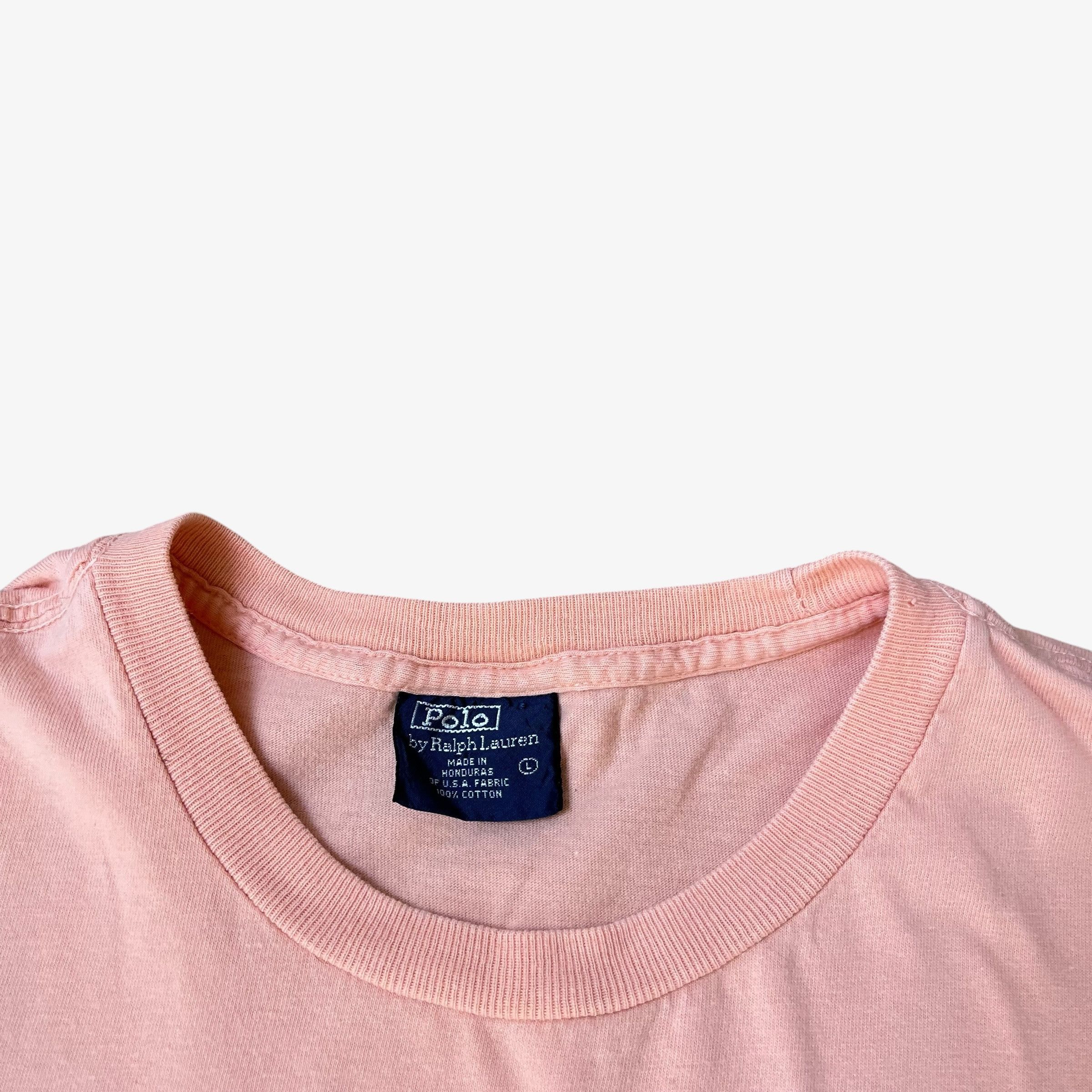 Ralph Lauren Vintage 90s Ralph Lauren Fishing Print Pink T-Shirt Size US L / EU 52-54 / 3 - 2 Thumbnail
