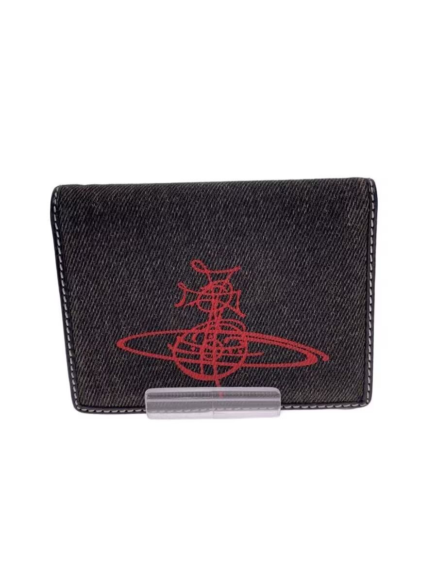 Vivienne Westwood Orb Denim Card Wallet Size ONE SIZE - 1 Thumbnail