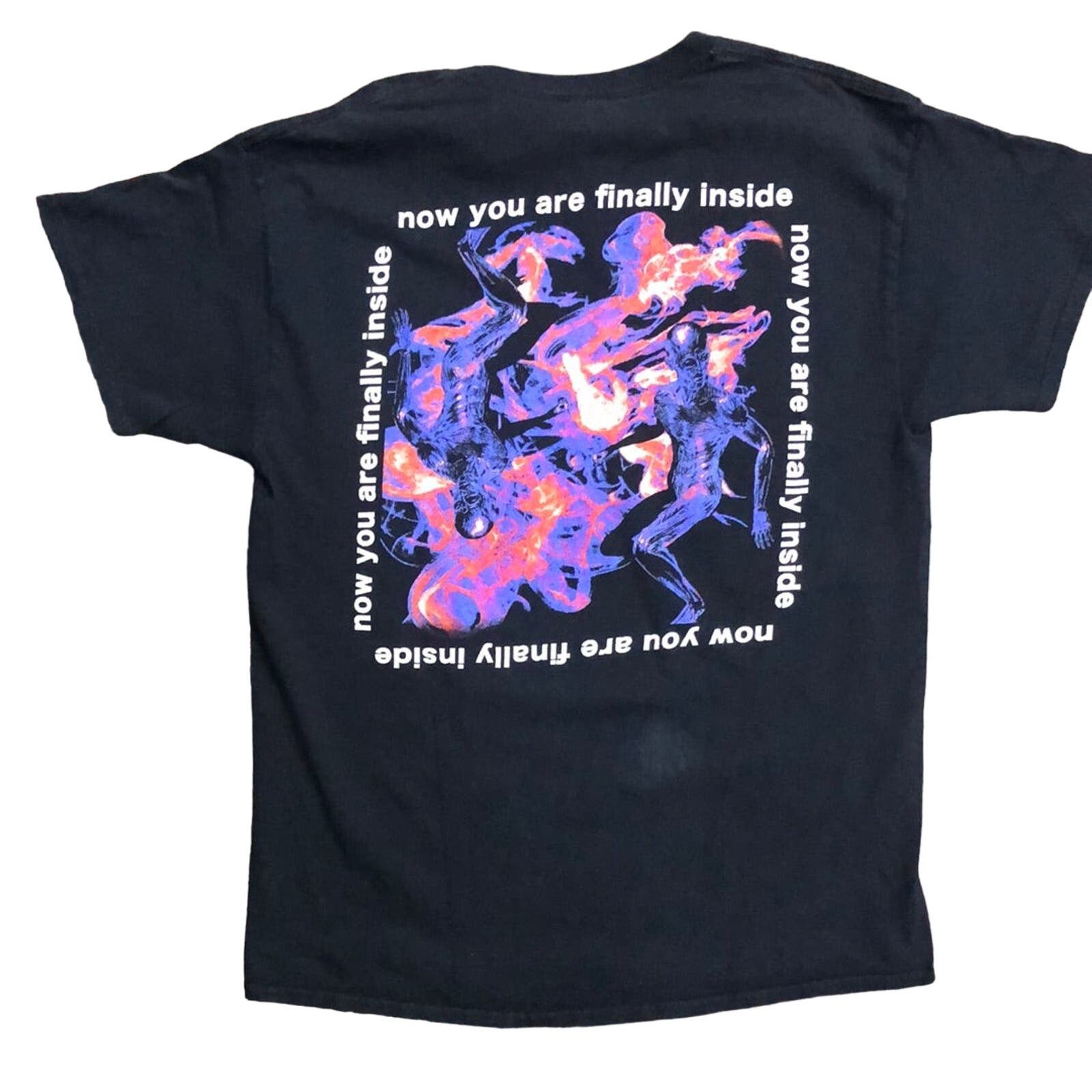 Gildan Vintage Y2K Code Orange No Where to Run Shirt Large Size US L / EU 52-54 / 3 - 4 Thumbnail