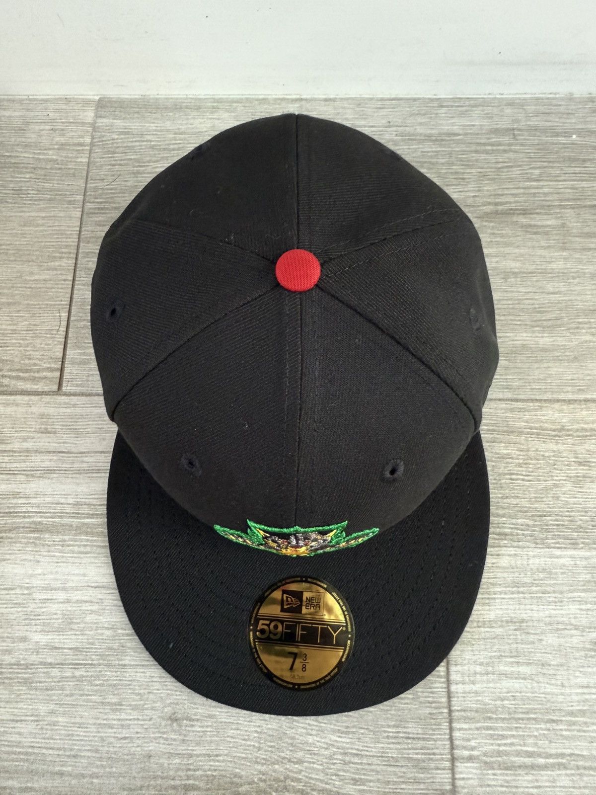 New Era Florida Panthers New Era 20 Years Black Green Fitted 7 3/8 Size ONE SIZE - 6 Thumbnail