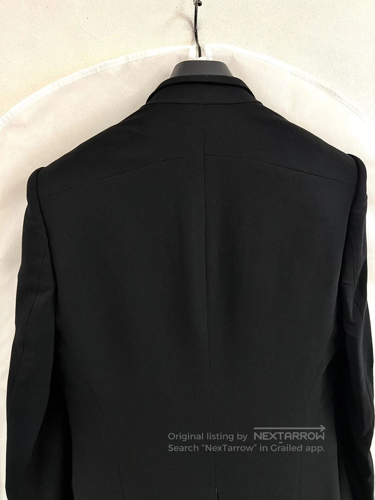 Julius Black Shoulder-Padded Blazer Jacket. Size US M / EU 48-50 / 2 - 6 Thumbnail