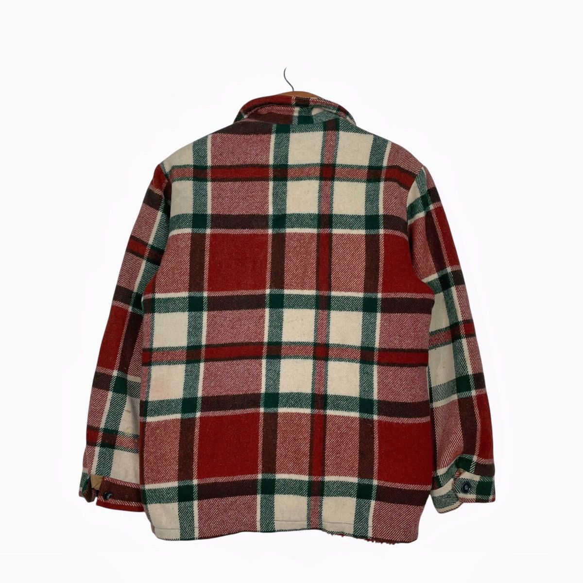 Woolrich Woolen Mills Vintage 60s Woolrich Plaid Flannel Wool Jacket Size US M / EU 48-50 / 2 - 7 Thumbnail