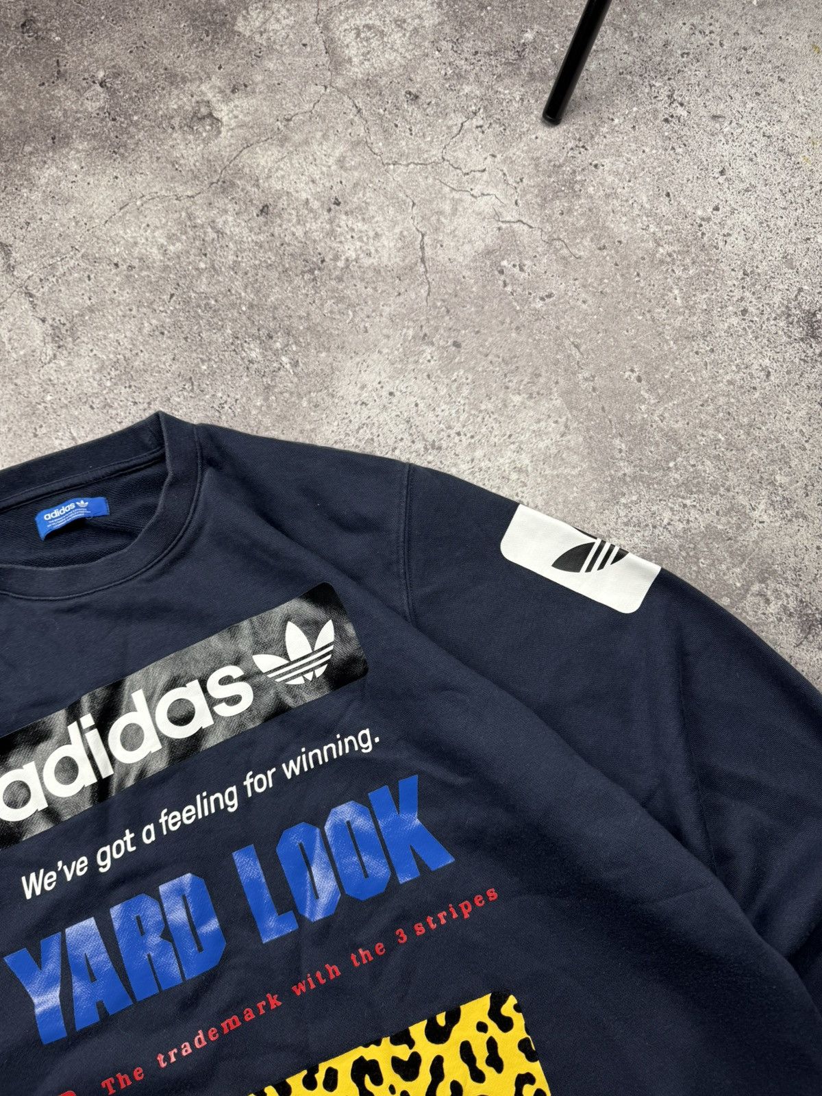 Adidas Vintage Adidas Y2K Leopard Printed Yard Look Japanesse sweat Size US XL / EU 56 / 4 - 4 Thumbnail