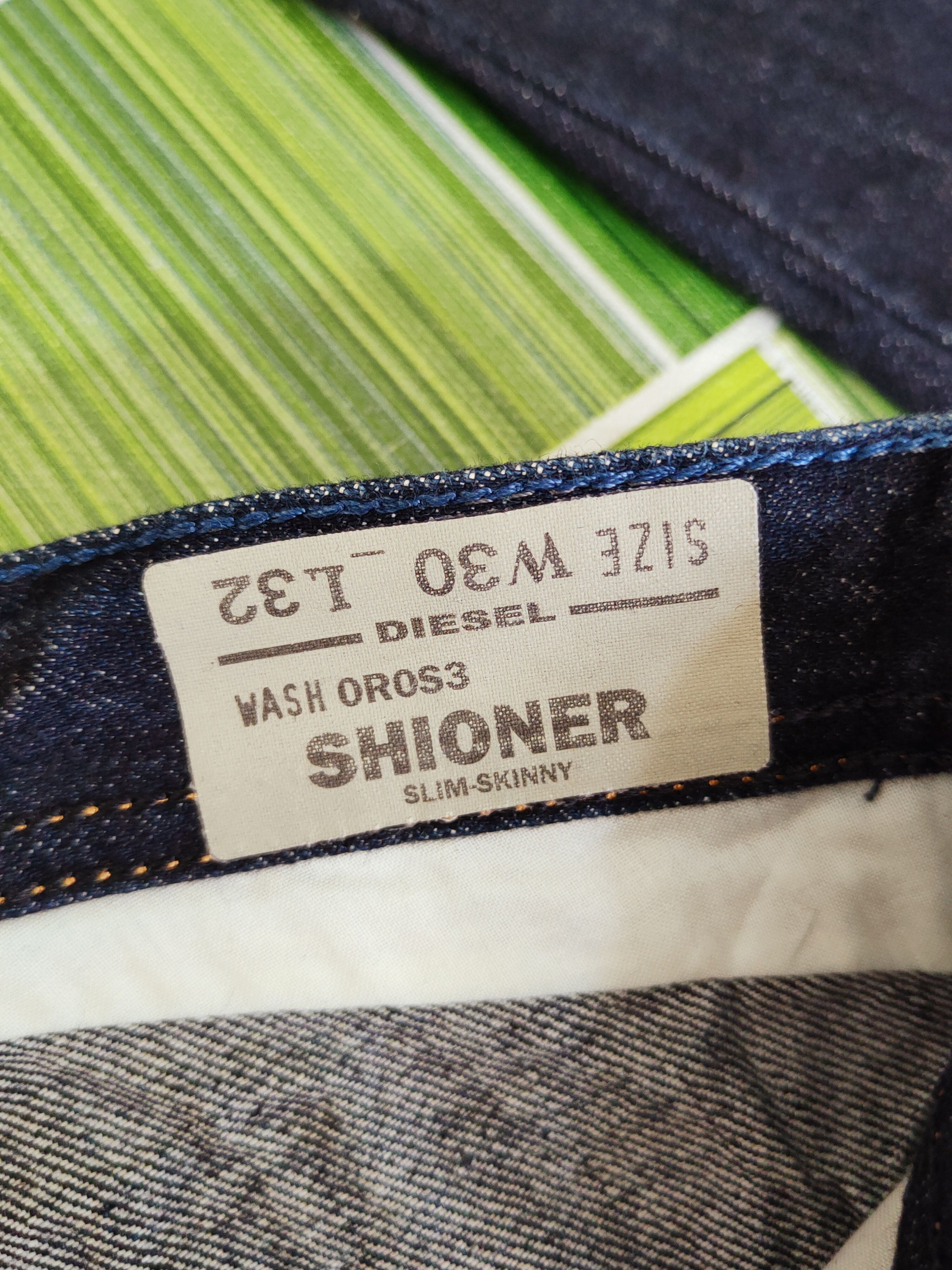 Diesel Diesel Dark Blue Distressed Ripped Jeans #S2691 Size US 31 - 19 Thumbnail