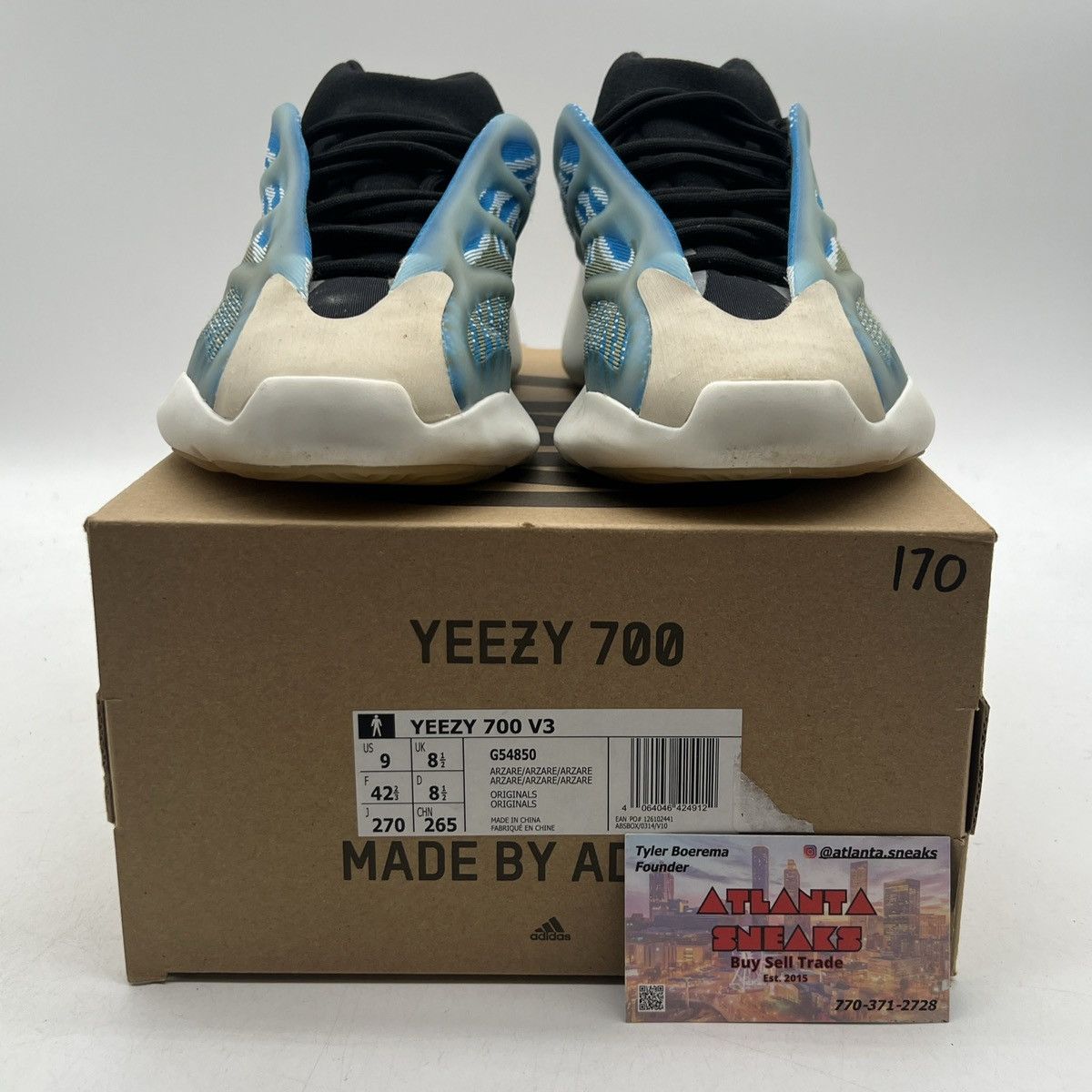 Adidas Yeezy 700 Arzareth Size US 9 / EU 42 - 2 Thumbnail