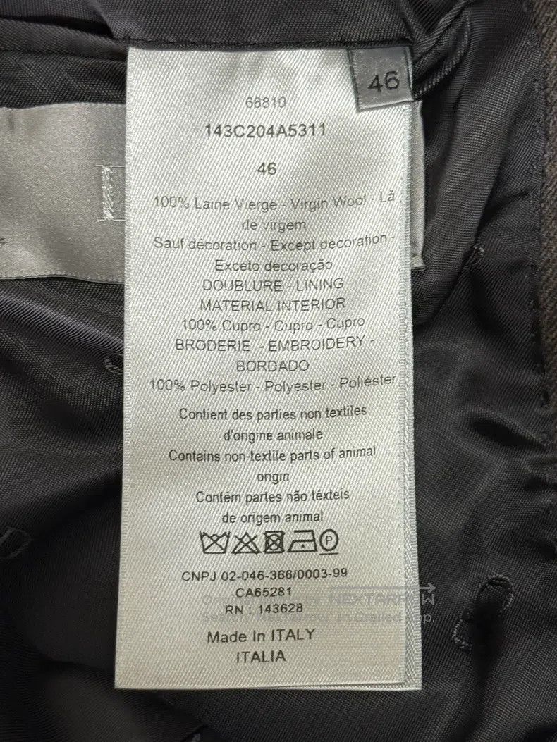 Dior Dior Gray woollen jacket Size US S / EU 44-46 / 1 - 8 Thumbnail