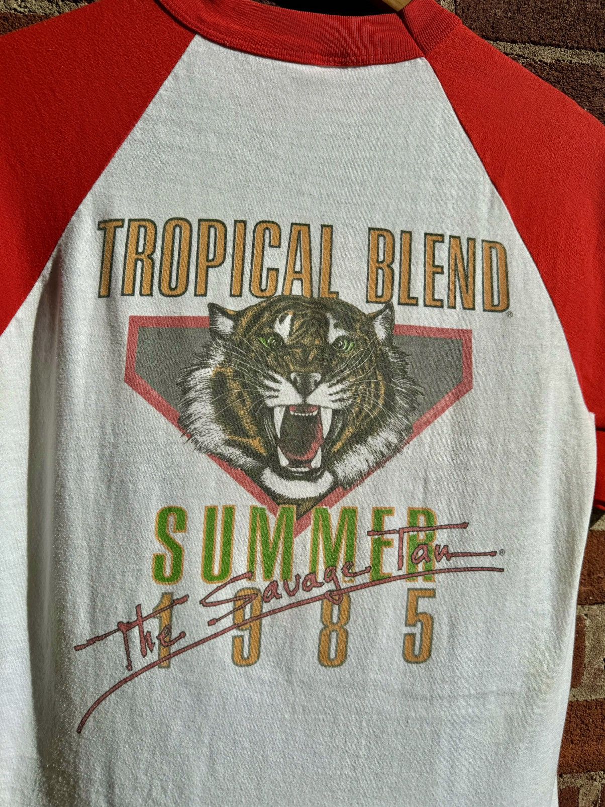 Band Tees × Vintage 1985 Vintage Rock Band Summer Tour Concert Tee Size US M / EU 48-50 / 2 - 4 Thumbnail