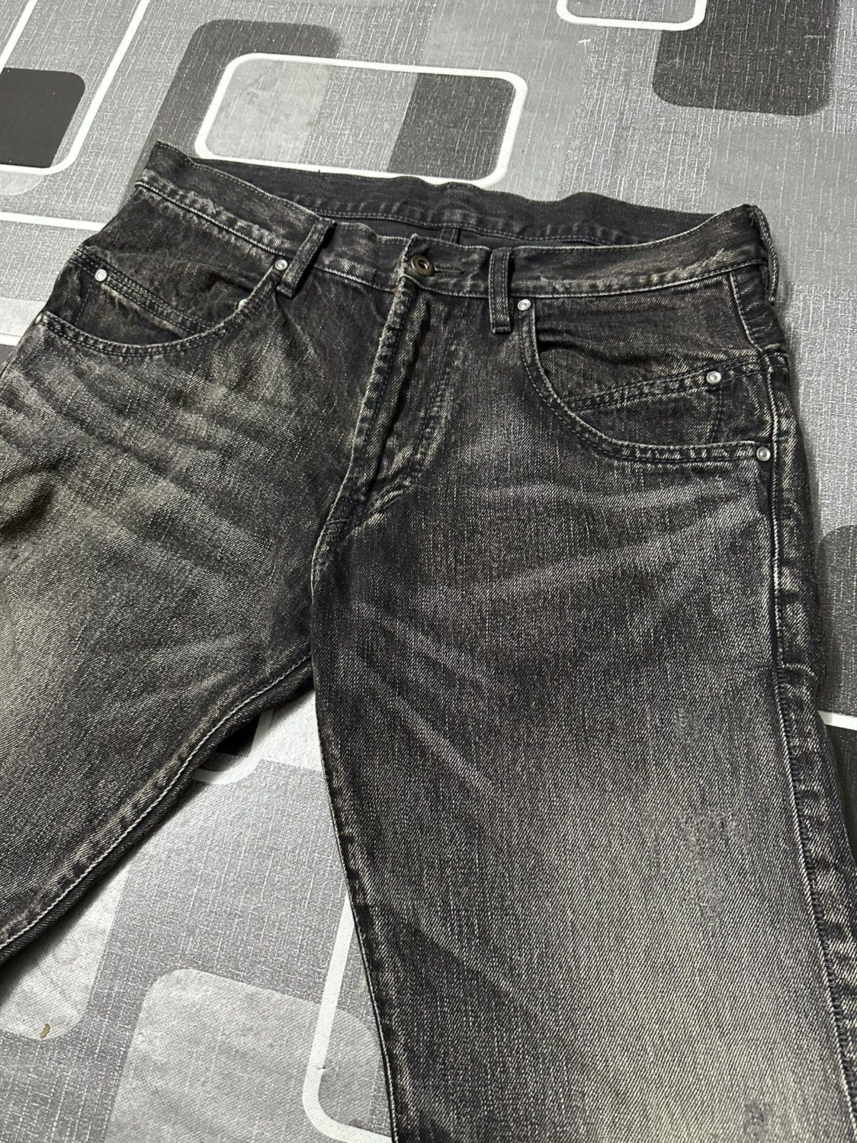 Denime × Warehouse AG Warehouse Wash Denim Pant Size US 34 / EU 50 - 3 Thumbnail