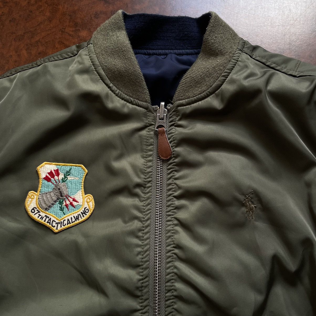 Polo Ralph Lauren Polo Ralph Lauren Bomber ma1 prl jacket tactical rrl old mon Size US S / EU 44-46 / 1 - 2 Thumbnail