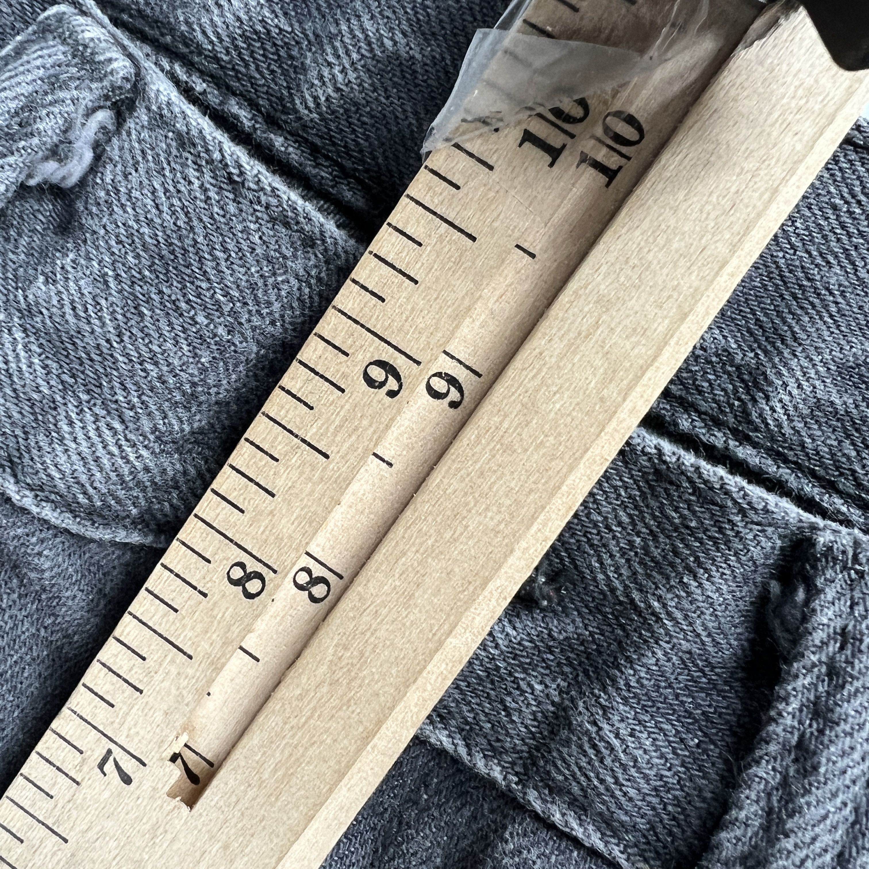 Levi's Levi's Selvedge Jeans Matchstick Skinny Grey Faded Denim Size US 32 / EU 48 - 22 Thumbnail